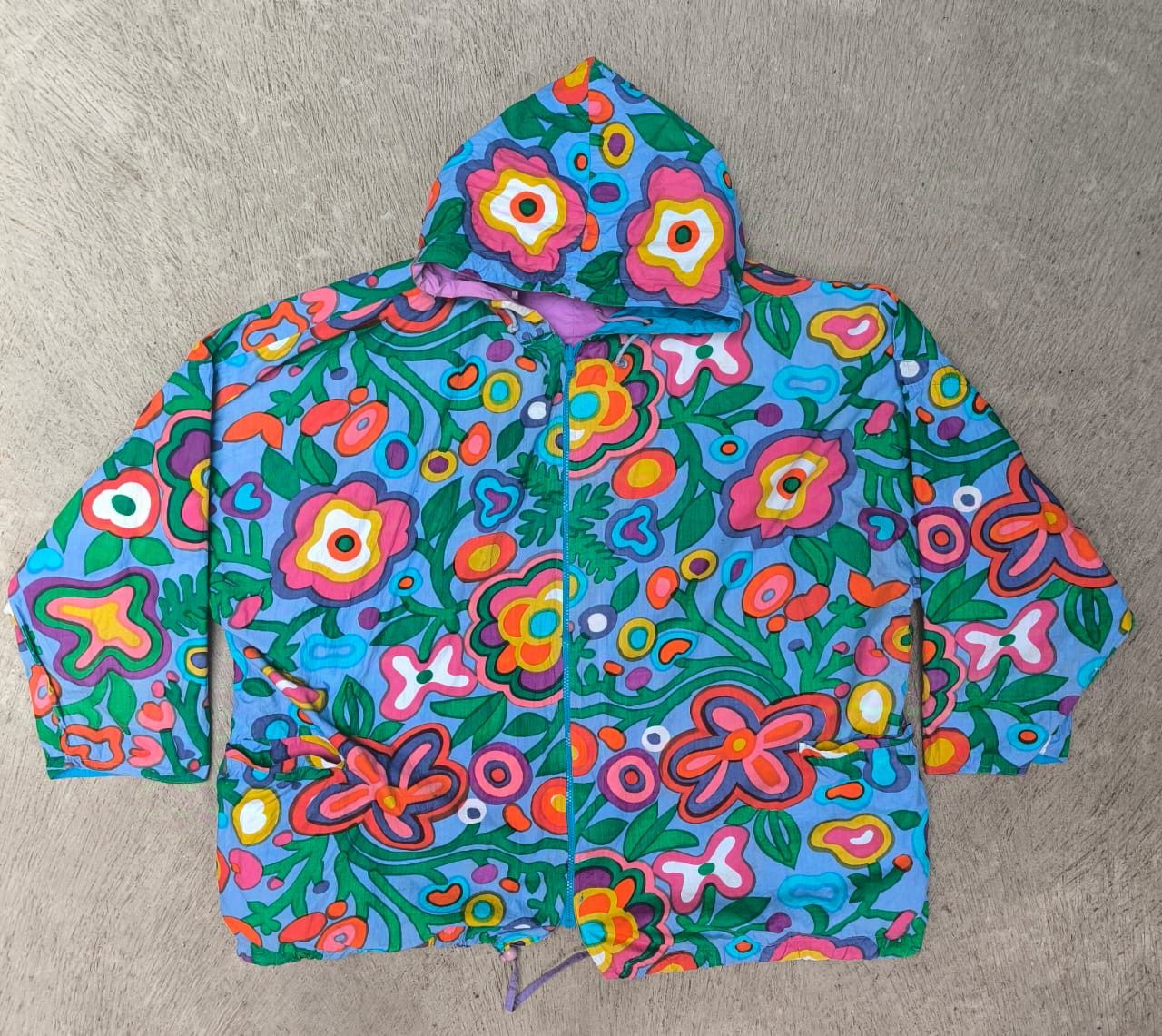 Japanese Brand × Vintage TGM POUR FEMME TRANS-GLOBAL MERCHANDISE ANORAK STYLE JACKET Size US XL / EU 56 / 4 - 3 Thumbnail