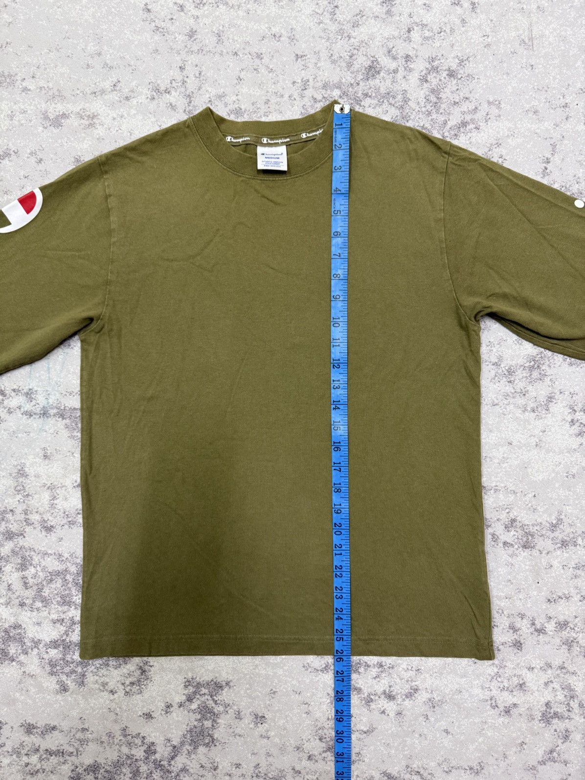 Champion Champion Spellout Logo Longsleeve Tshirt Size US S / EU 44-46 / 1 - 16 Thumbnail