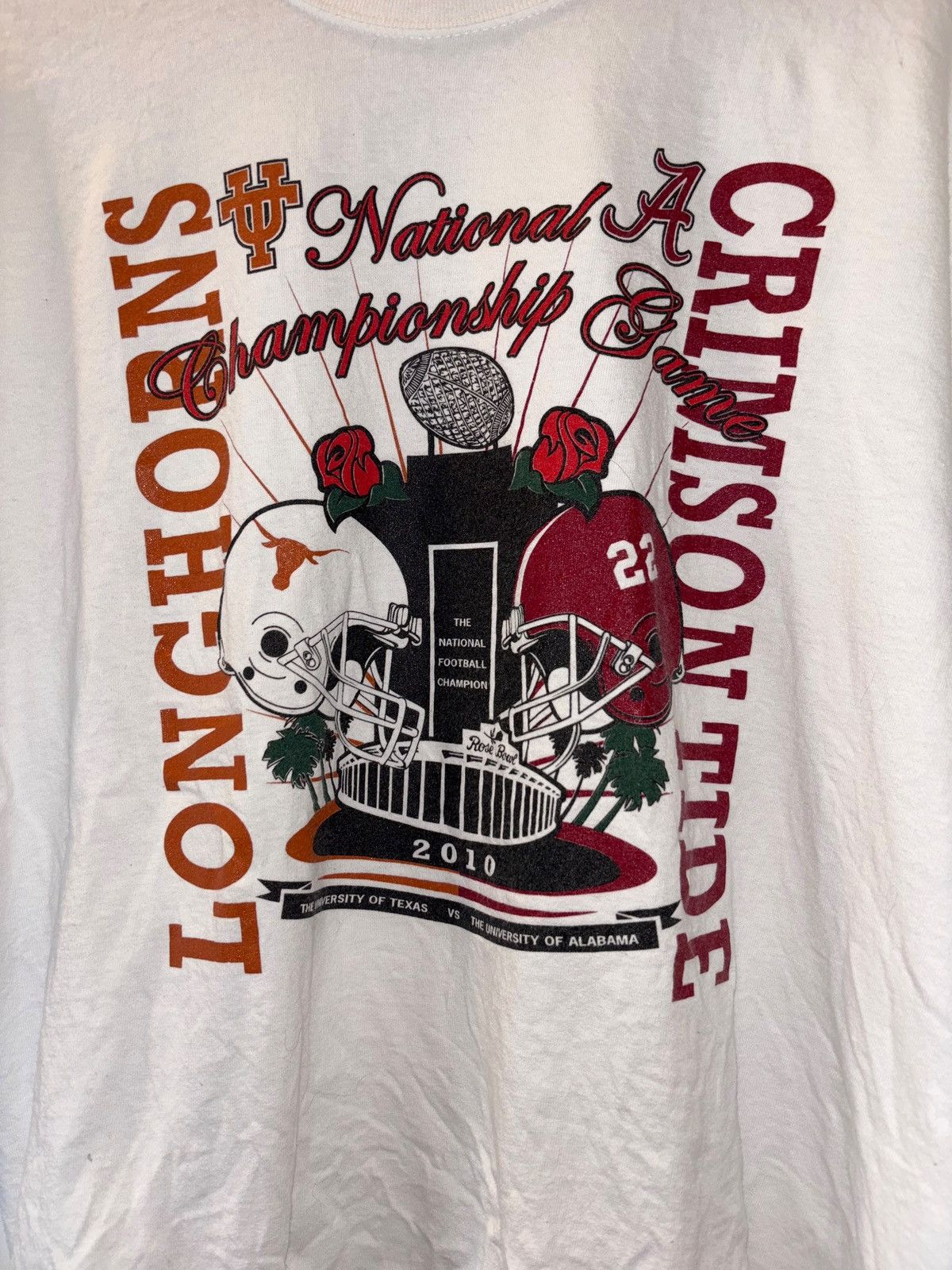 Gildan 2010 UT V. Alabama National Championship Game Tee Size US L / EU 52-54 / 3 - 3 Thumbnail