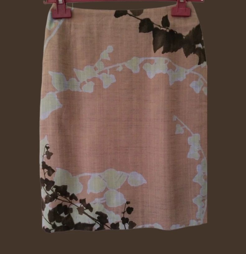 Kenzo KENZO sizeS Lotus moonlight skirt Size 27" / US 4 / IT 40 - 1 Thumbnail
