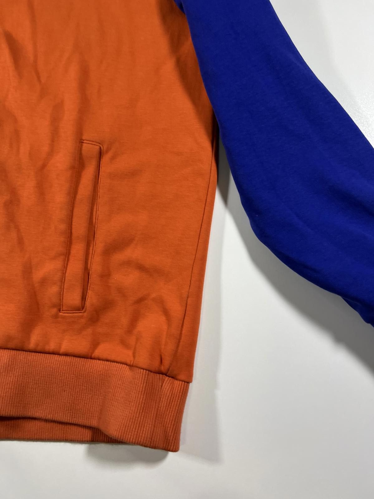 Calvin Klein Calvin Klein Men's XL Orange and Blue Zip-Up Track Jacket Size US XL / EU 56 / 4 - 5 Thumbnail