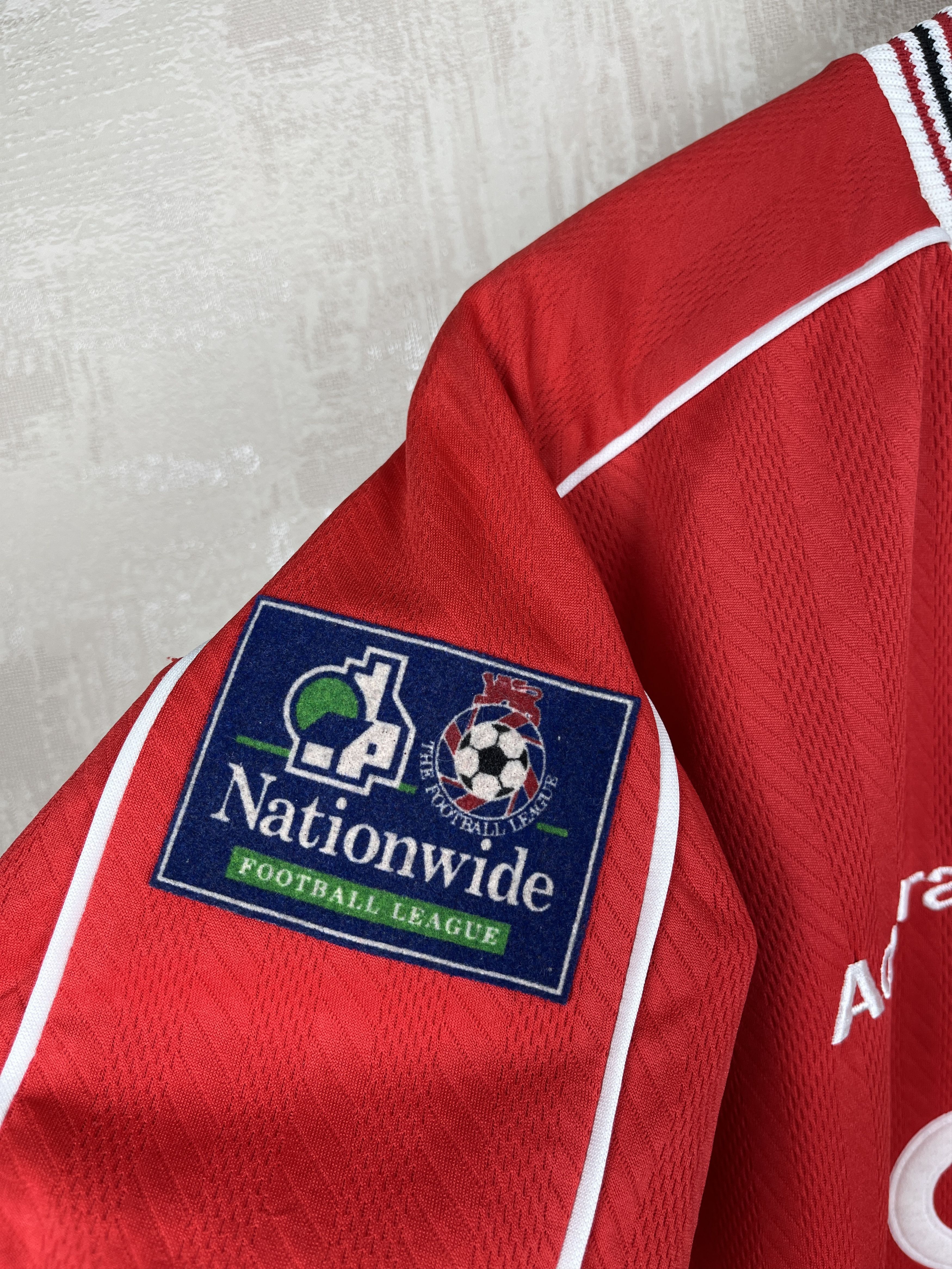 Vintage Barnsley FC WARD 1998 1999 Admiral Home Soccer Jersey Size US M / EU 48-50 / 2 - 9 Thumbnail