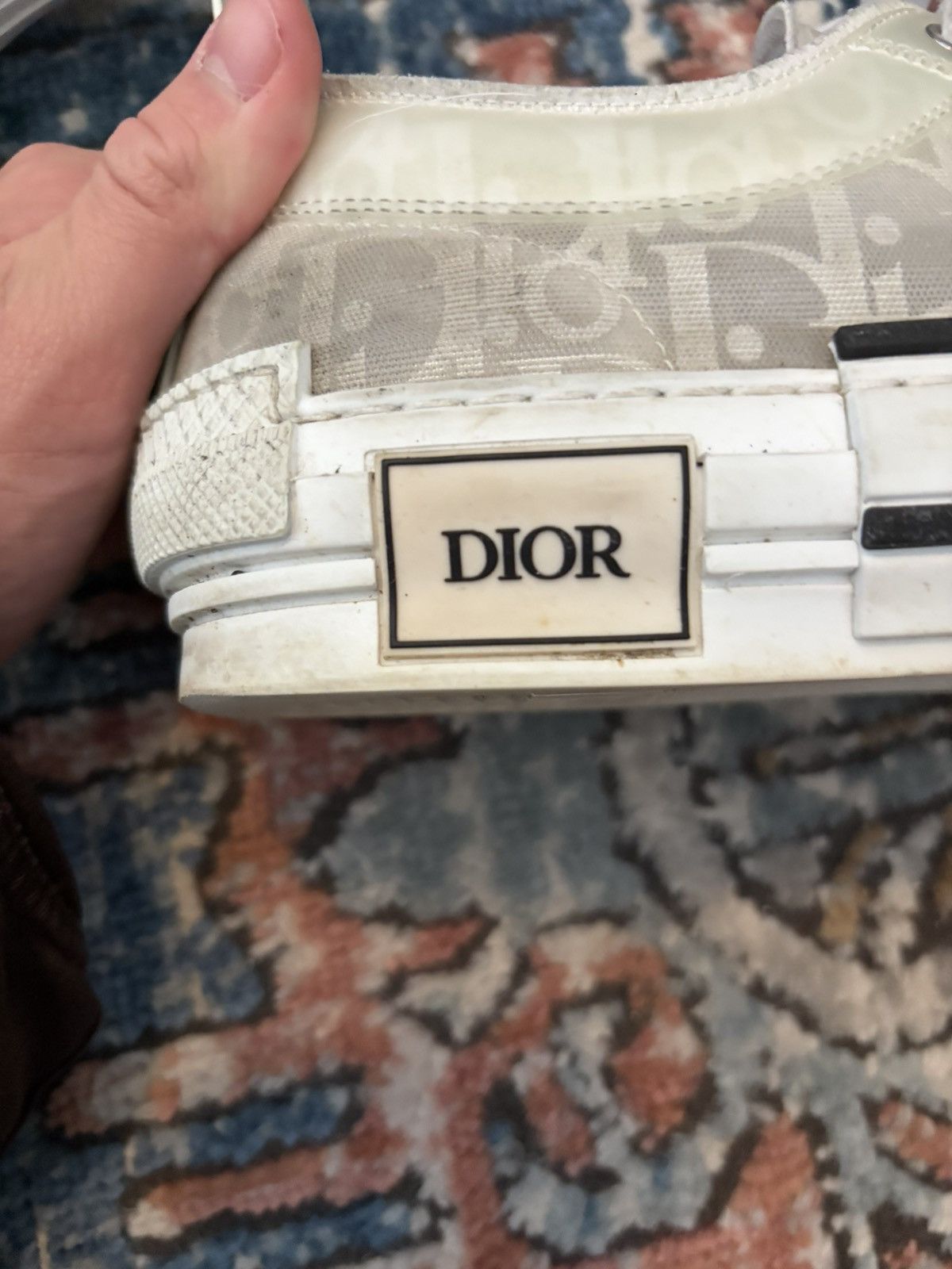 Dior Dior b23 low top white Size US 8 / EU 41 - 9 Thumbnail