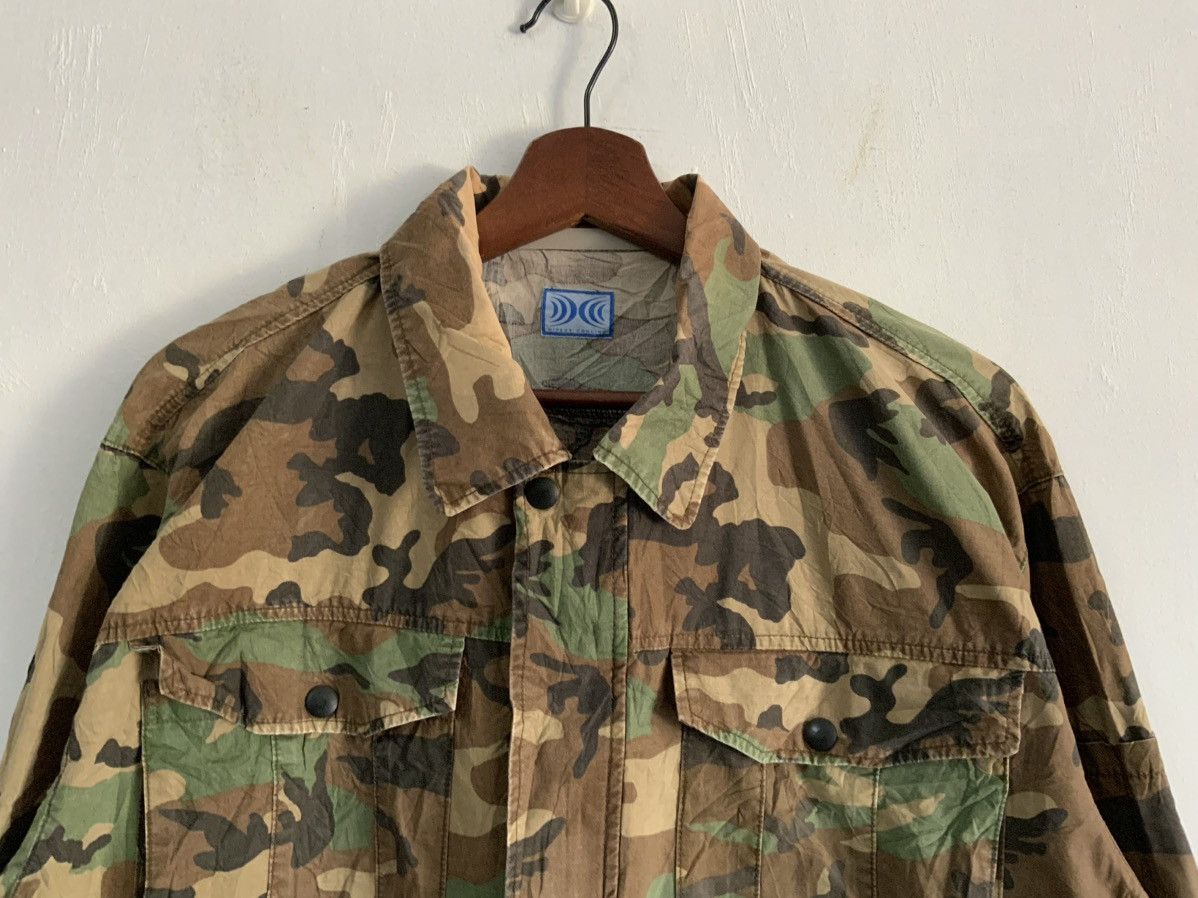 Japanese Brand Camouflage Woodland Tactical Bondage Military Jacket Size US L / EU 52-54 / 3 - 3 Thumbnail