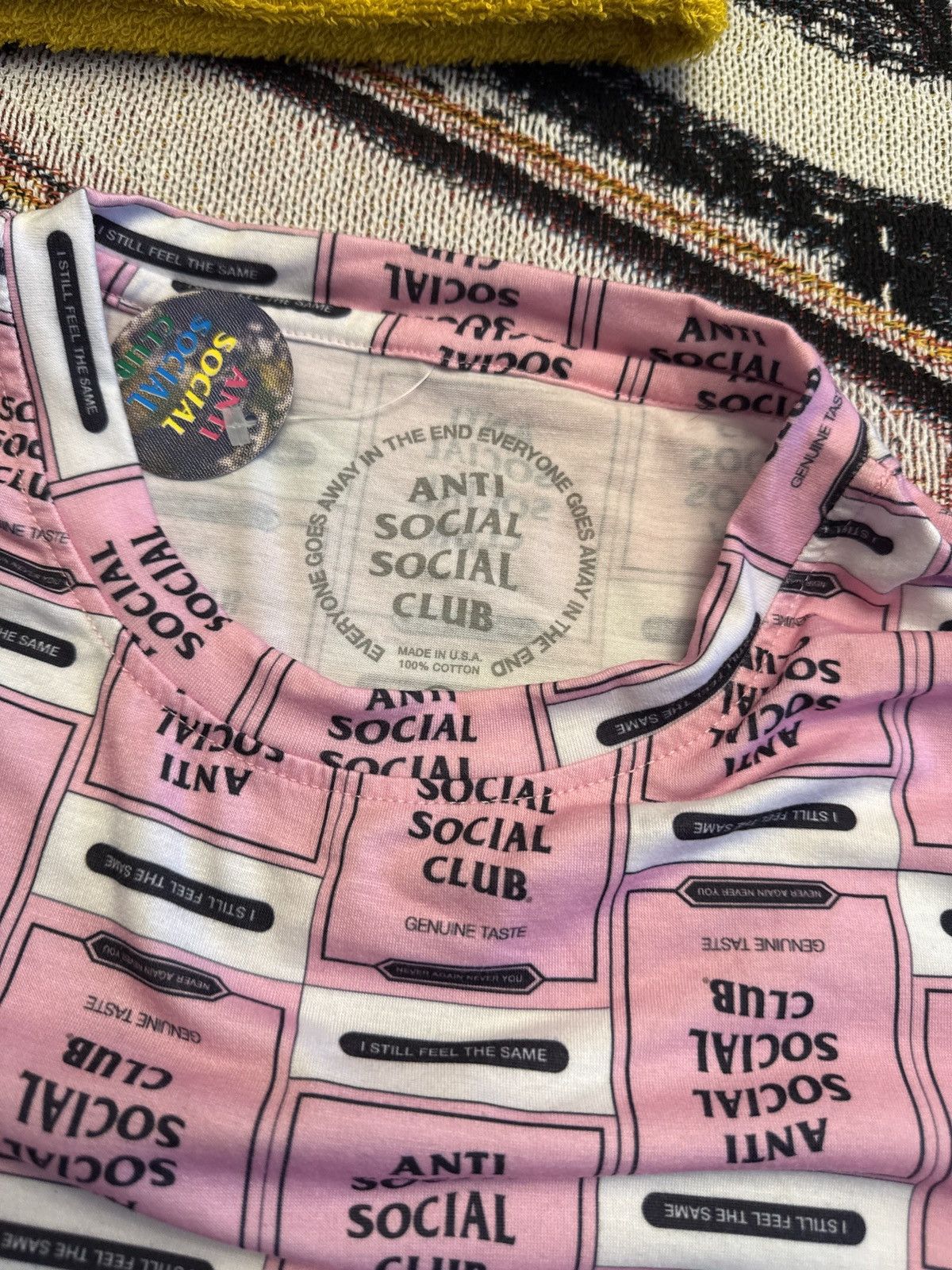Anti Social Social Club Anti social Punk All-over Tee Size US S / EU 44-46 / 1 - 3 Thumbnail