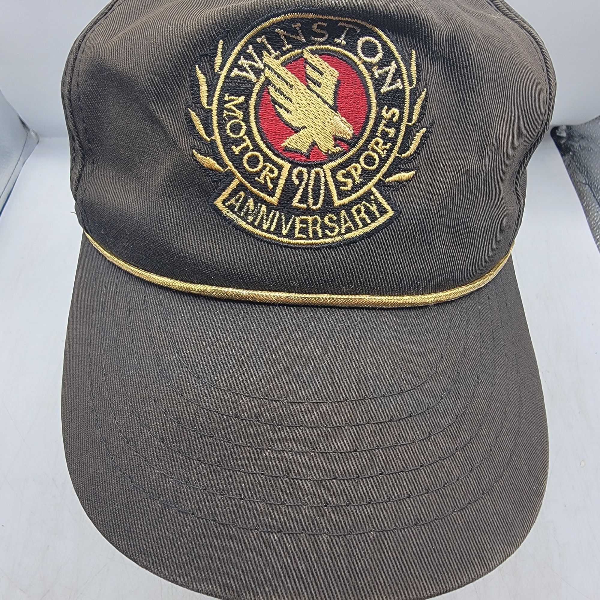 Vintage Winston Motor Sports 20th Anniversary Snapback Hat By Annco Size ONE SIZE - 7 Thumbnail
