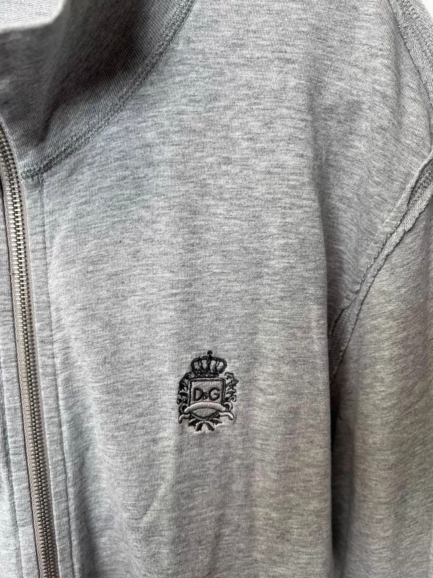 Dolce & Gabbana DG reverse stitch high neck emb zip sweatshirt Size US M / EU 48-50 / 2 - 4 Thumbnail