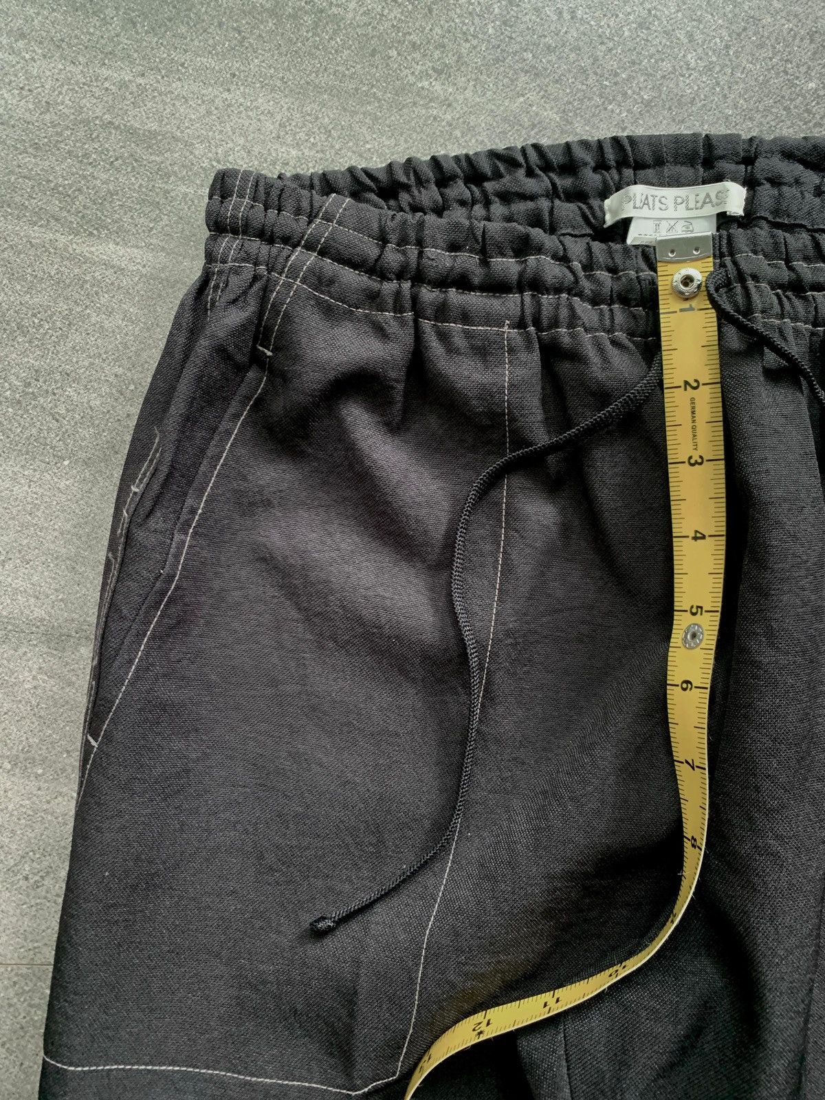 Pleats Please Issey Miyake FREE TAX! Contrast Stitching Relaxed Cargo Pants Size US 30 / EU 46 - 12 Thumbnail