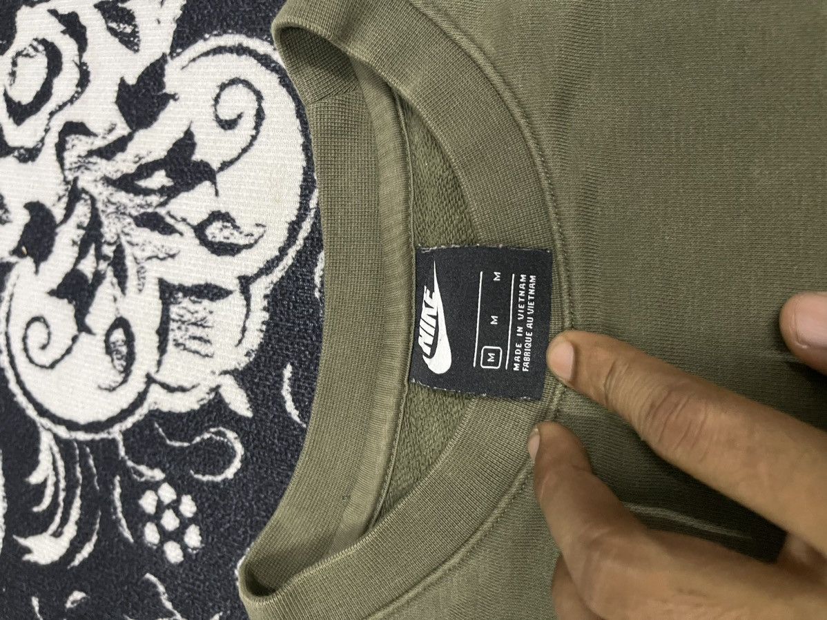 Nike × Vintage Y2K OG NIKE DOUBLE SWOOSH GREEN COLOUR NICELY FADED Size US M / EU 48-50 / 2 - 9 Thumbnail