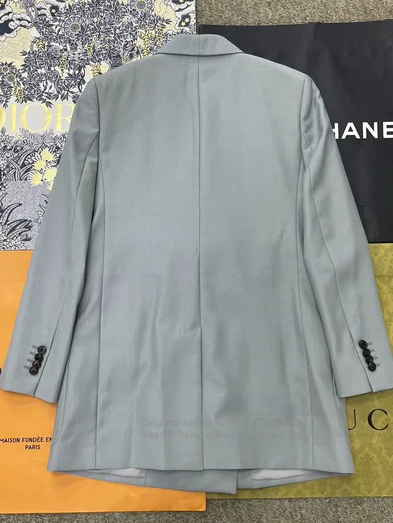 Fendi Fendi Light Blue Letter Embroidered Suit Size XS / US 0-2 / IT 36-38 - 3 Thumbnail