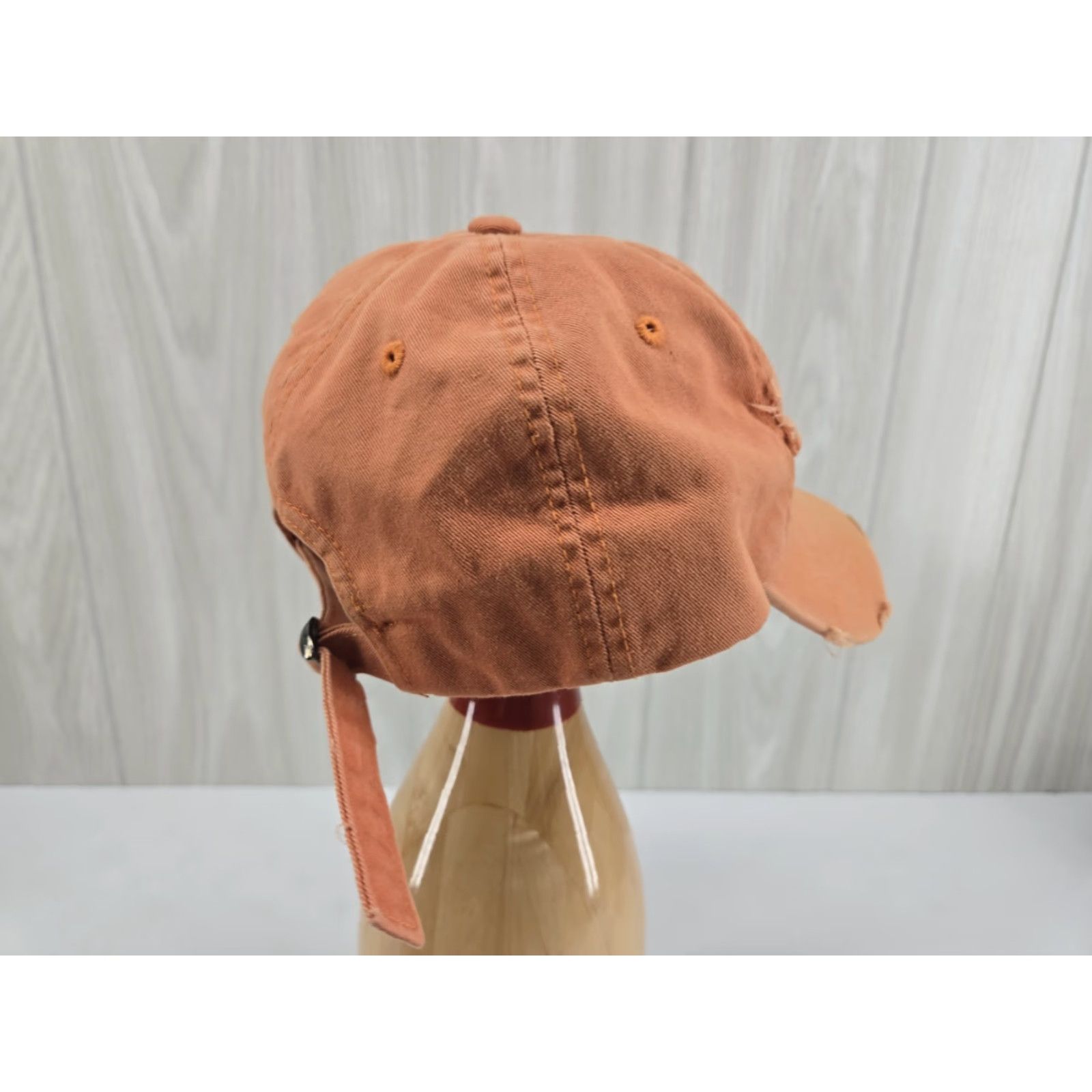 Vintage District Threads Distressed Tacky Jacks Hat Strapback Headwear Orange Beach AL Baseball Cap Unisex Adults Adjustable One Size Adult Orange Size ONE SIZE - 5 Thumbnail
