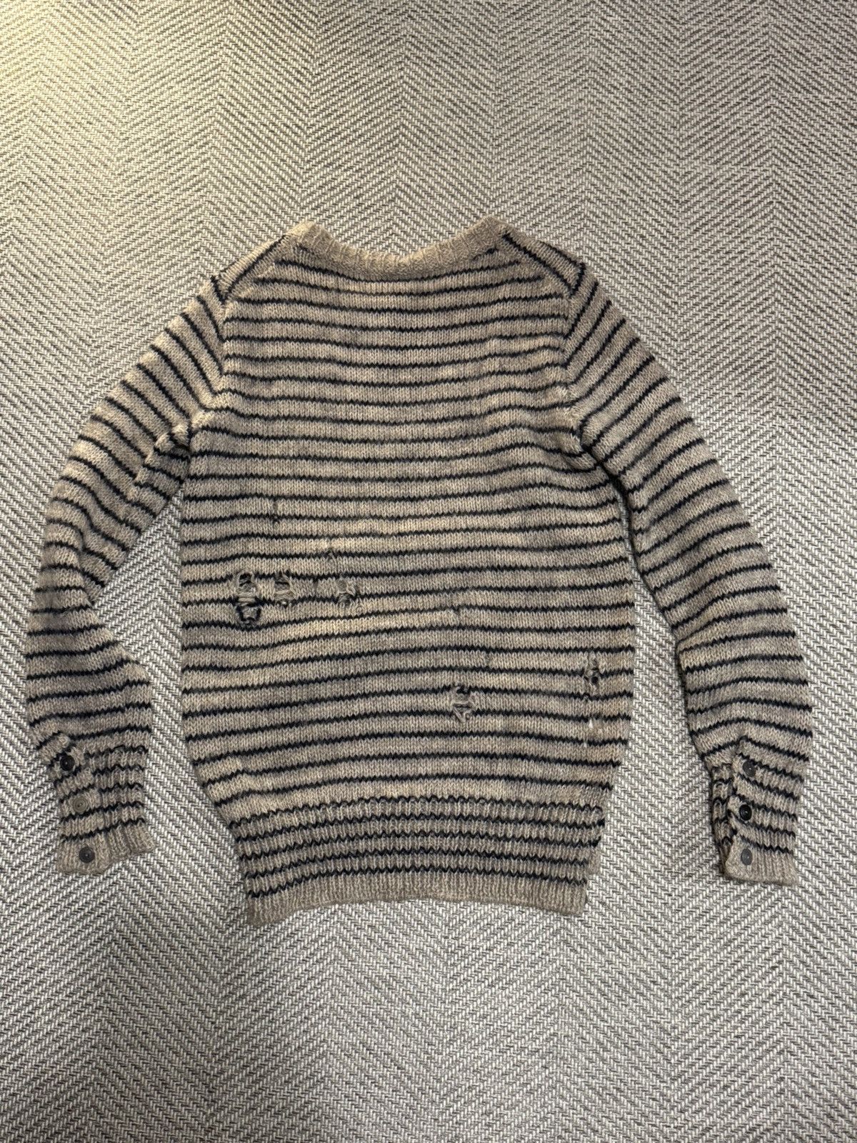 Takahiromiyashita The Soloist. Soloist grunge damaged knitwear Size US S / EU 44-46 / 1 - 9 Thumbnail