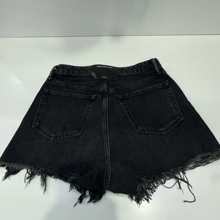 Alexander Wang Alexander Wang Distressed Denim Shorts for Women - Size 26" / US 2 / IT 38 - 8 Thumbnail