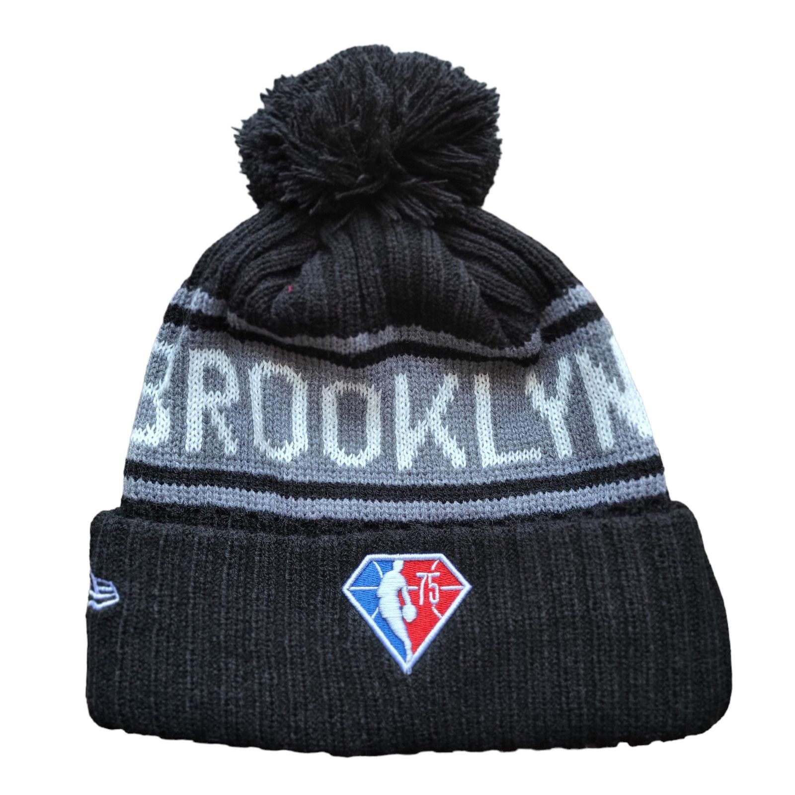 Other NWT Brooklyn Nets Team Cuffed Fleece Lined Knit Beanie Size ONE SIZE - 3 Thumbnail