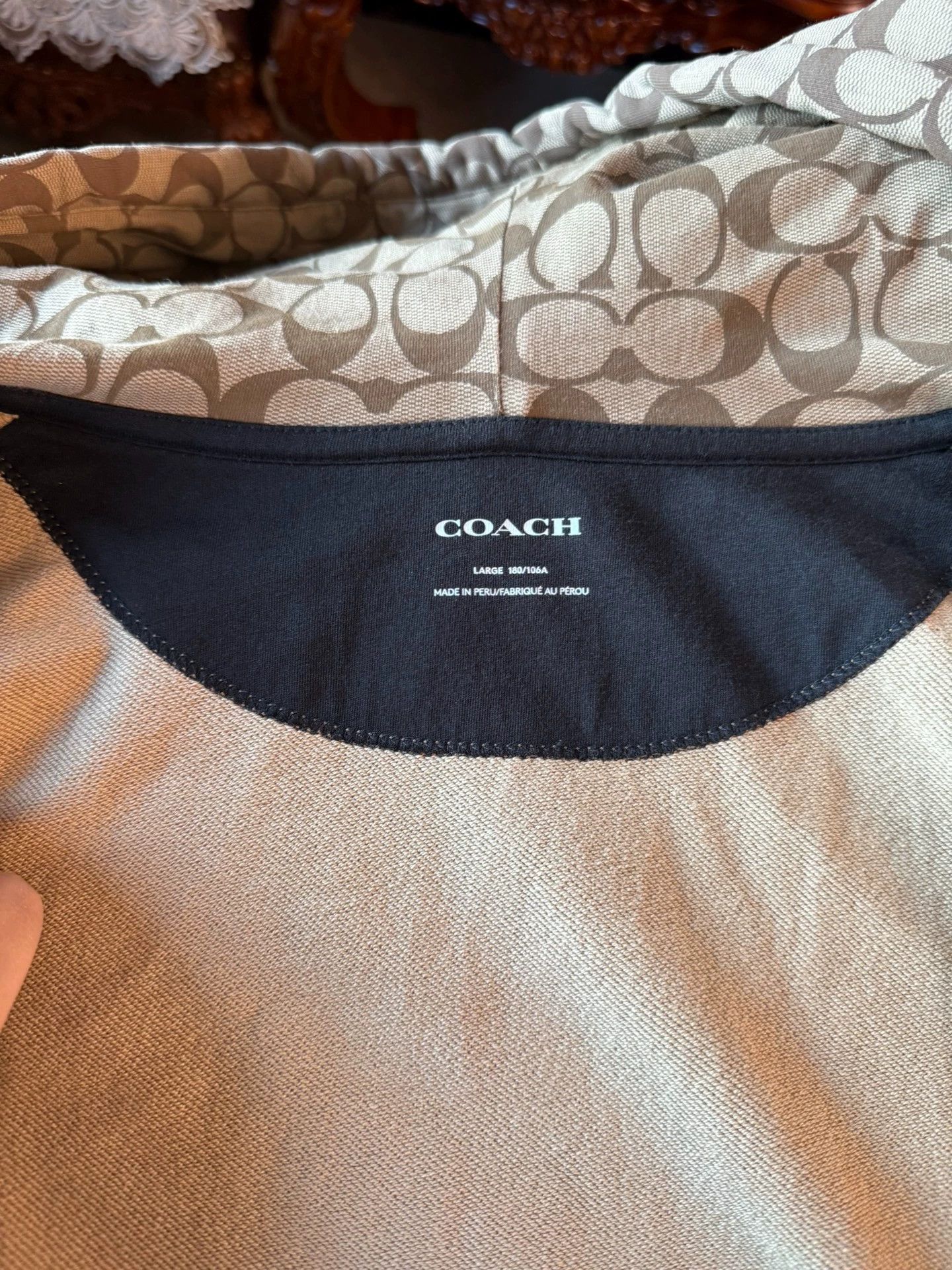 Coach COACH Full Logo Men's L 180 Classic Color Premium Jacket Size US L / EU 52-54 / 3 - 5 Thumbnail