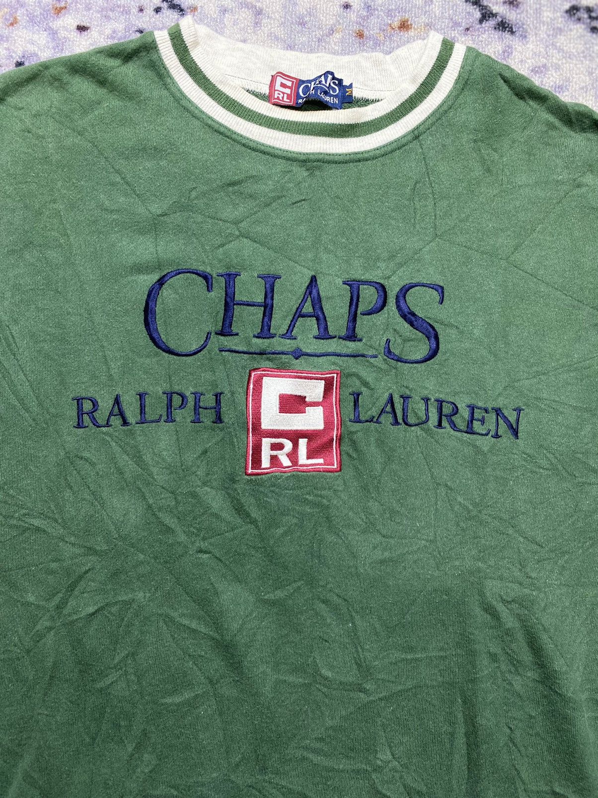 90s Chaps Ralph Lauren Big Logo Sweatshirt