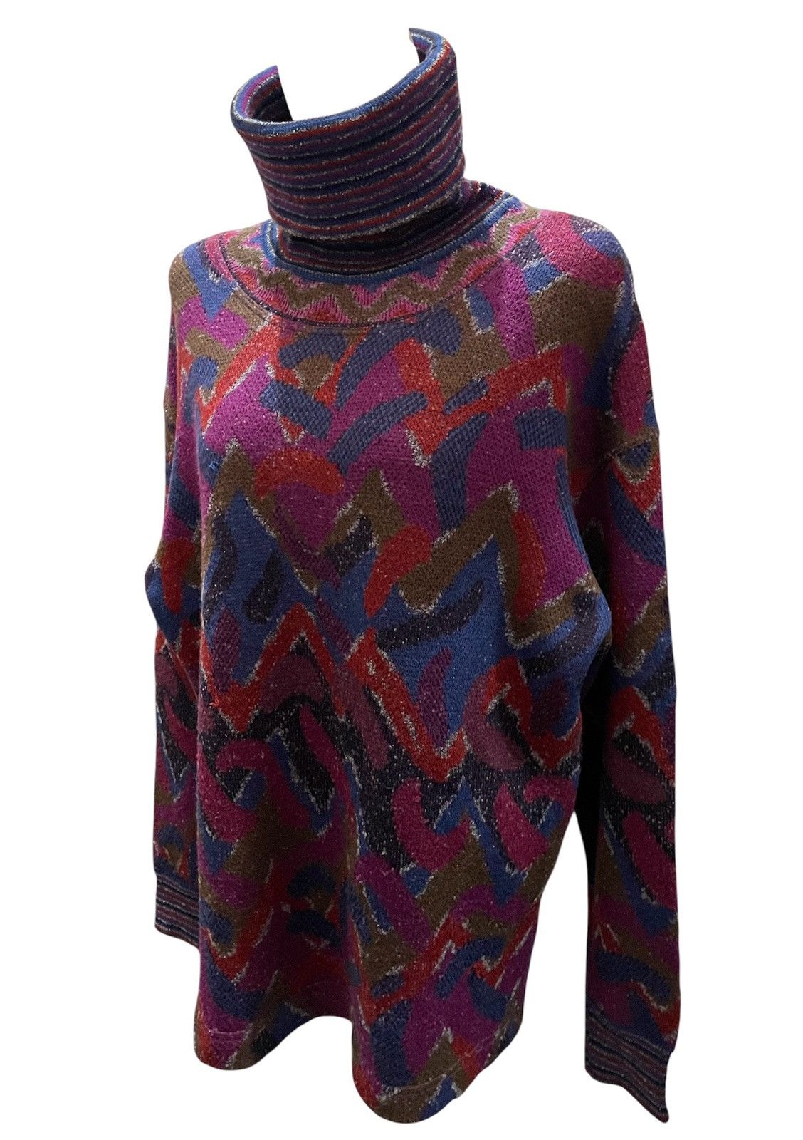 Missoni MISSONI SPORT TURTLENECK KNIT SWEATER Size S / US 4 / IT 40 - 4 Thumbnail