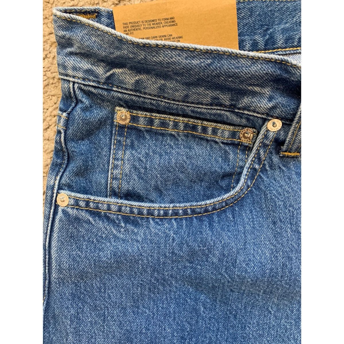 Helmut Lang HELMUT LANG MASC LO EASY JEANS Size US 31 - 12 Thumbnail