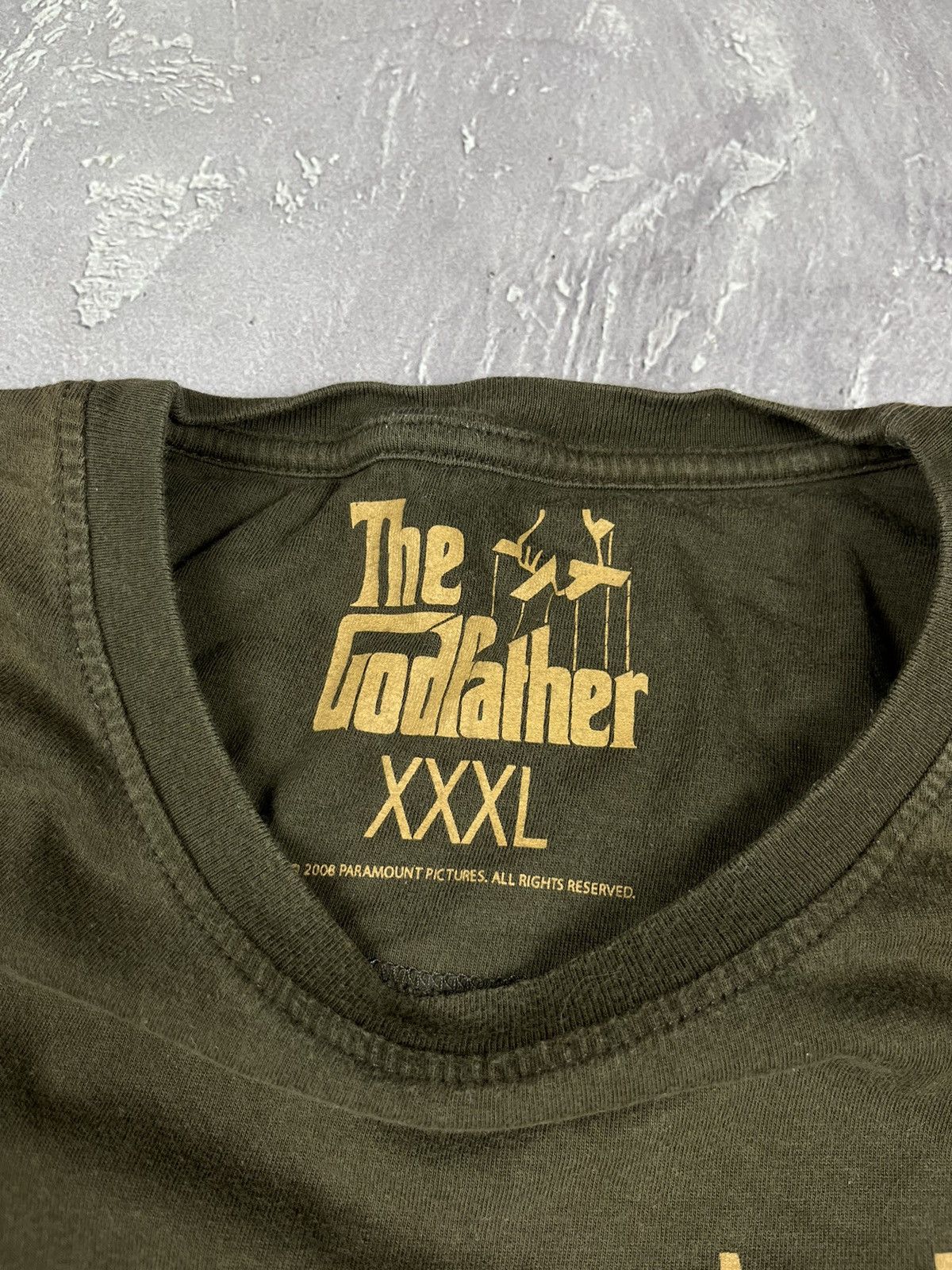 Vintage Y2K Vintage 2008 The Godfather Movie Promo T-Shirt Tee XXXL Size US XXL / EU 58 / 5 - 5 Thumbnail