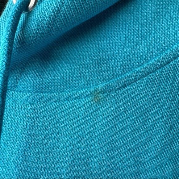 Hard Rock Cafe 90’s Vintage Hard Rock Cafe Turquoise Hoodie SAVE THE PLANET Size S / US 4 / IT 40 - 3 Thumbnail
