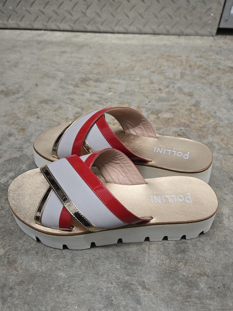 Pollini Pollini Sandals Leather Size US 6 / IT 36 - 2 Thumbnail