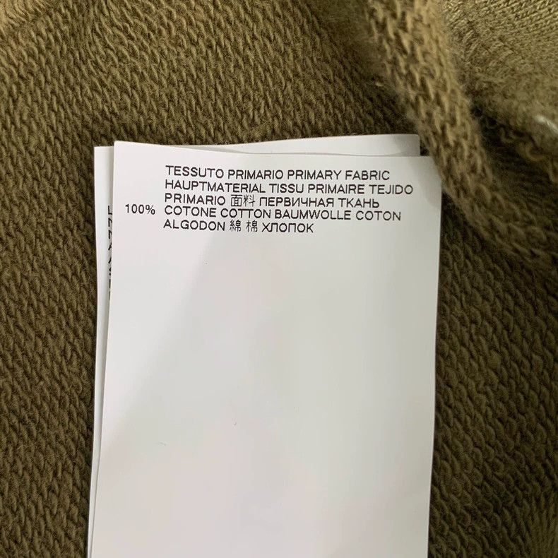 Maison Margiela Maison Margiela Olive green letter patch hooded cotton long Size US M / EU 48-50 / 2 - 8 Thumbnail
