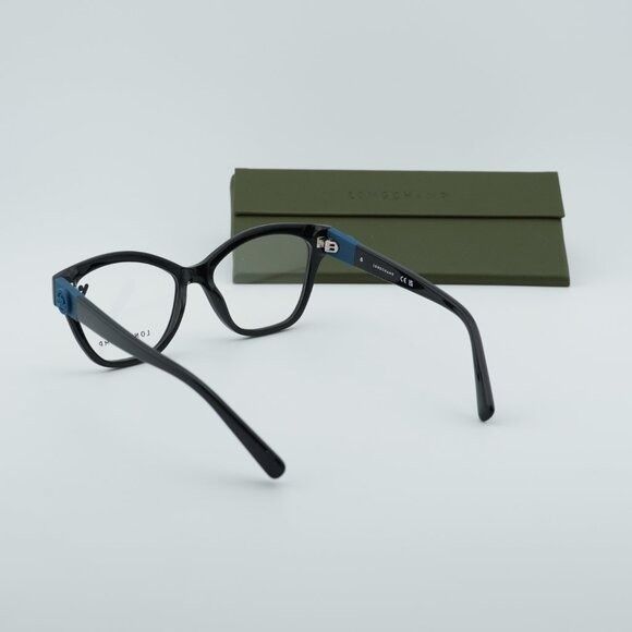 Longchamp Longchamp LO2755 001 Eyeglasses Black 53mm Cat Eye Frame Size ONE SIZE - 9 Thumbnail