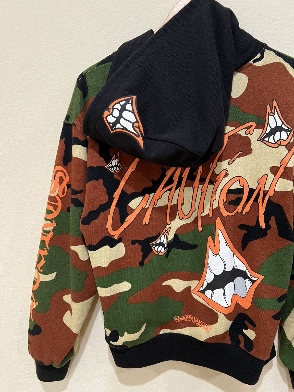 Chrome Hearts chrome hearts matty boy caution camo thermal zip up hoodie Size US S / EU 44-46 / 1 - 5 Thumbnail