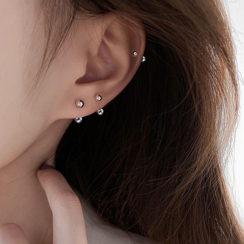 Jewelry Future Earrings One Pairs Chrome Jewelry Size ONE SIZE - 1 Thumbnail