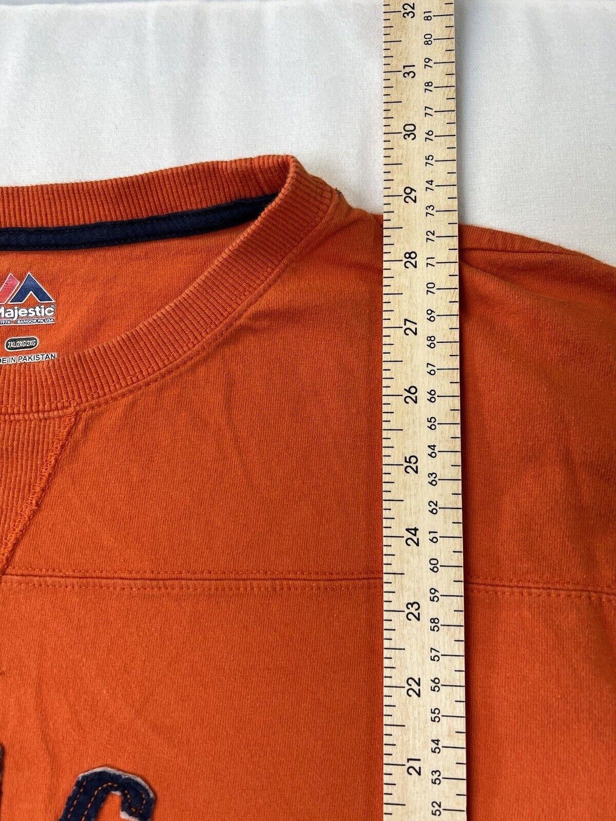 Majestic Majestic Denver Broncos Long Sleeve T-Shirt NFL Mens 2XL Size US XXL / EU 58 / 5 - 7 Thumbnail