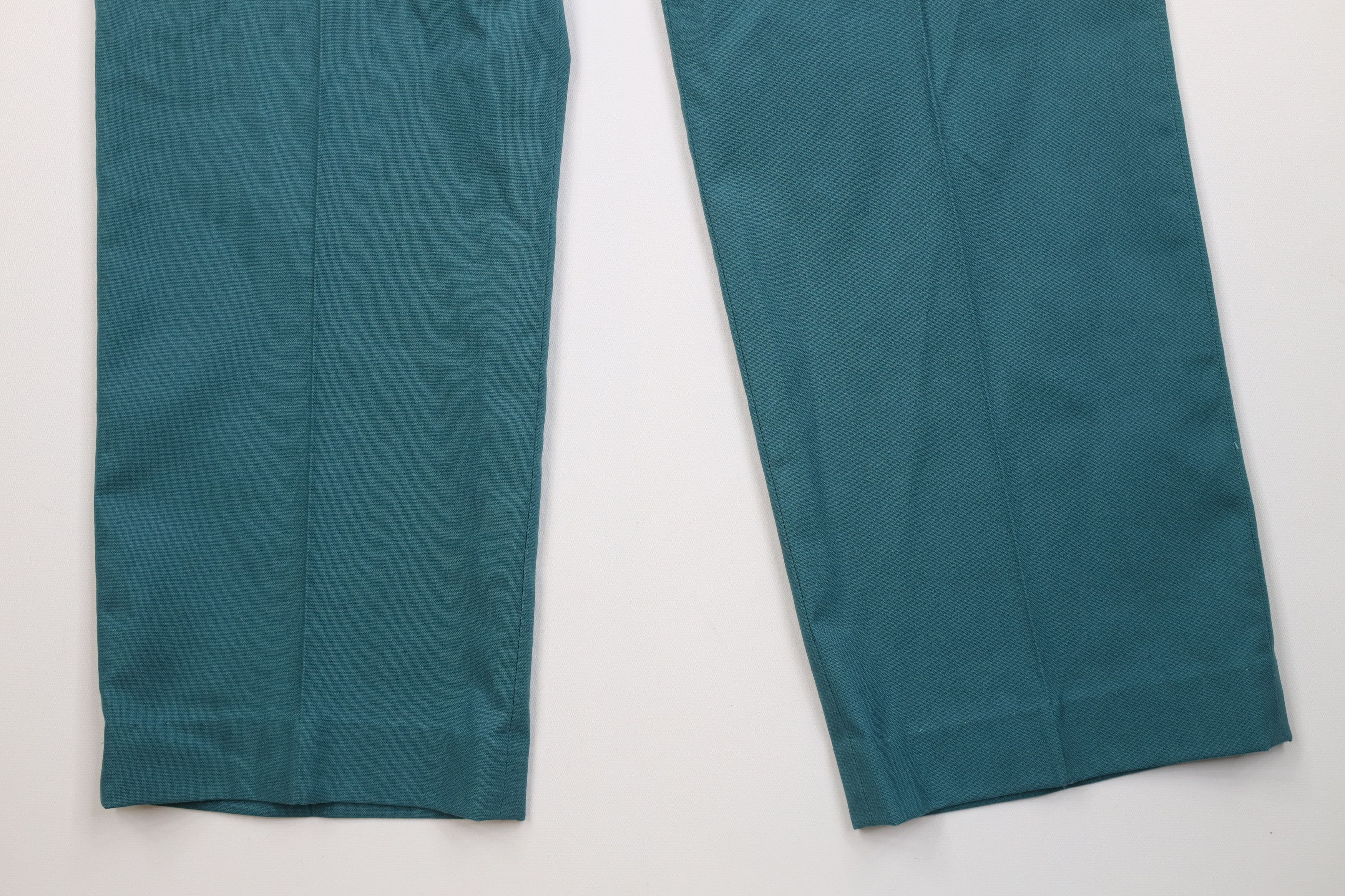 Vintage Vintage 70s Streetwear Knit Flared Wide Leg Chino Pants USA Size US 36 / EU 52 - 4 Thumbnail
