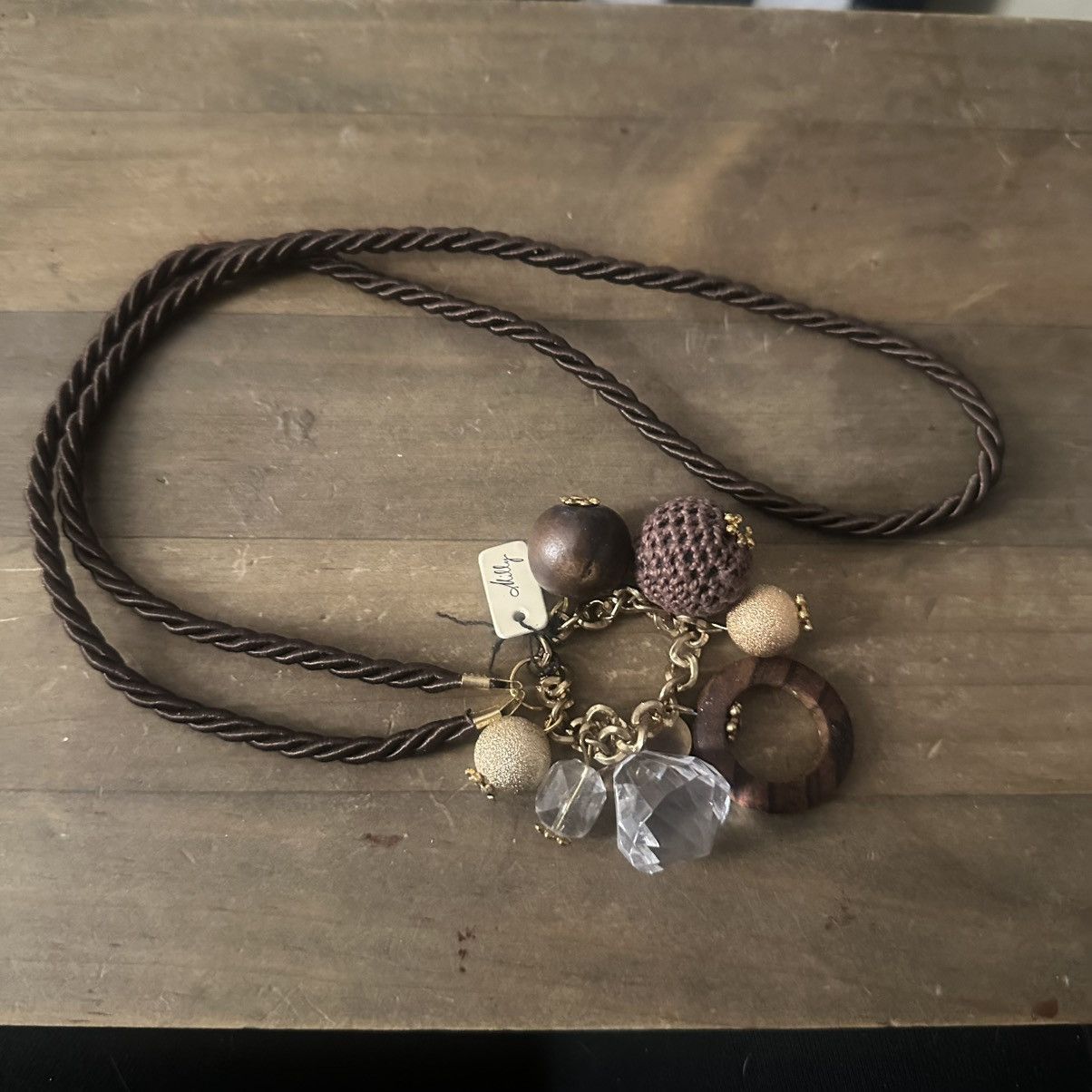 MILLY Milly cluster bead tassel rope necklace Size ONE SIZE - 2 Thumbnail