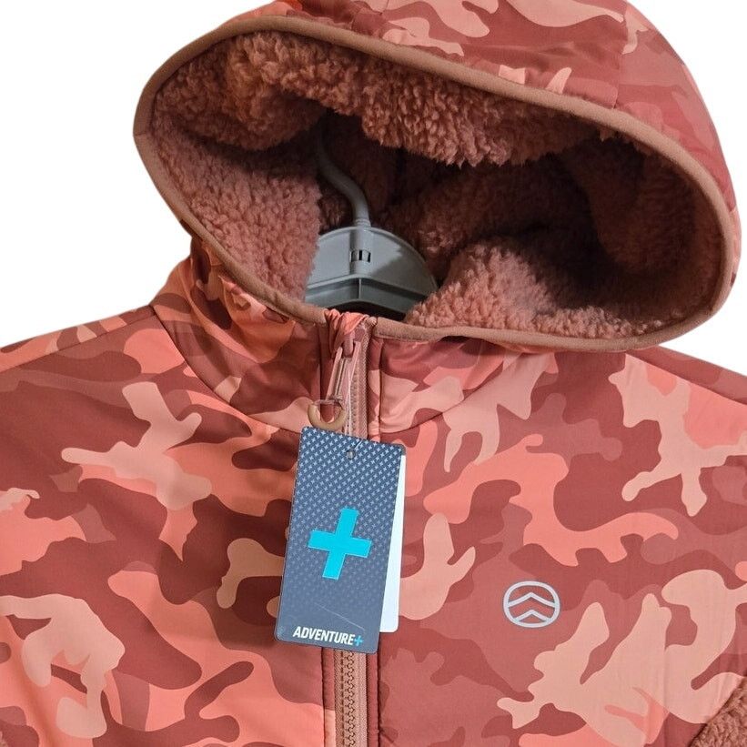 Other Outdoor Nation Sherpa Hoodie – Women’s Small Pink Camo NWT Size S / US 4 / IT 40 - 5 Thumbnail