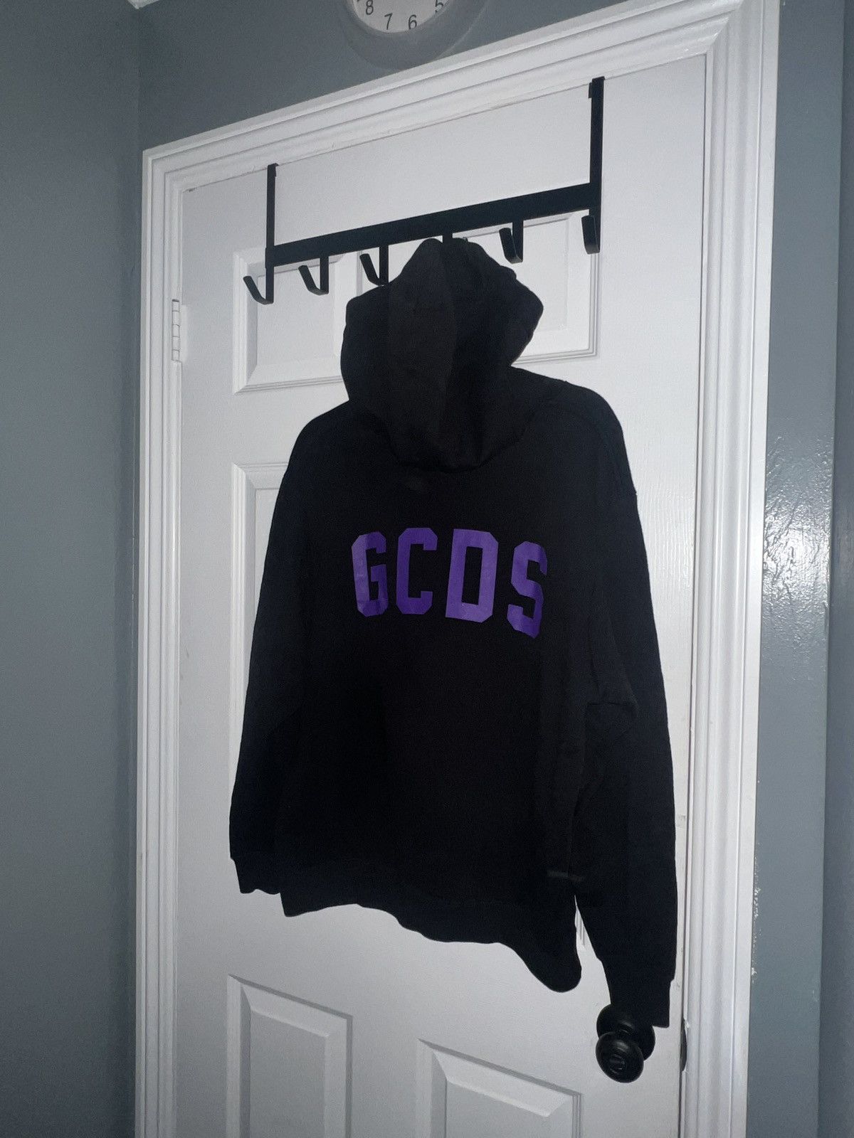 GCDS GCDS Purple Logo Hoodie Size US S / EU 44-46 / 1 - 1 Thumbnail