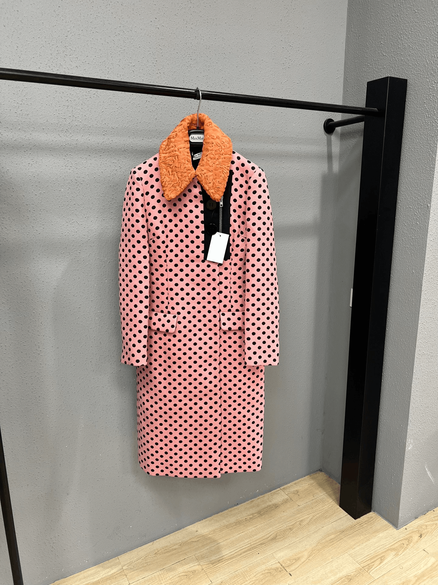Miu Miu Miumiu Polka Dot Show Coat Size S / US 4 / IT 40 - 1 Thumbnail