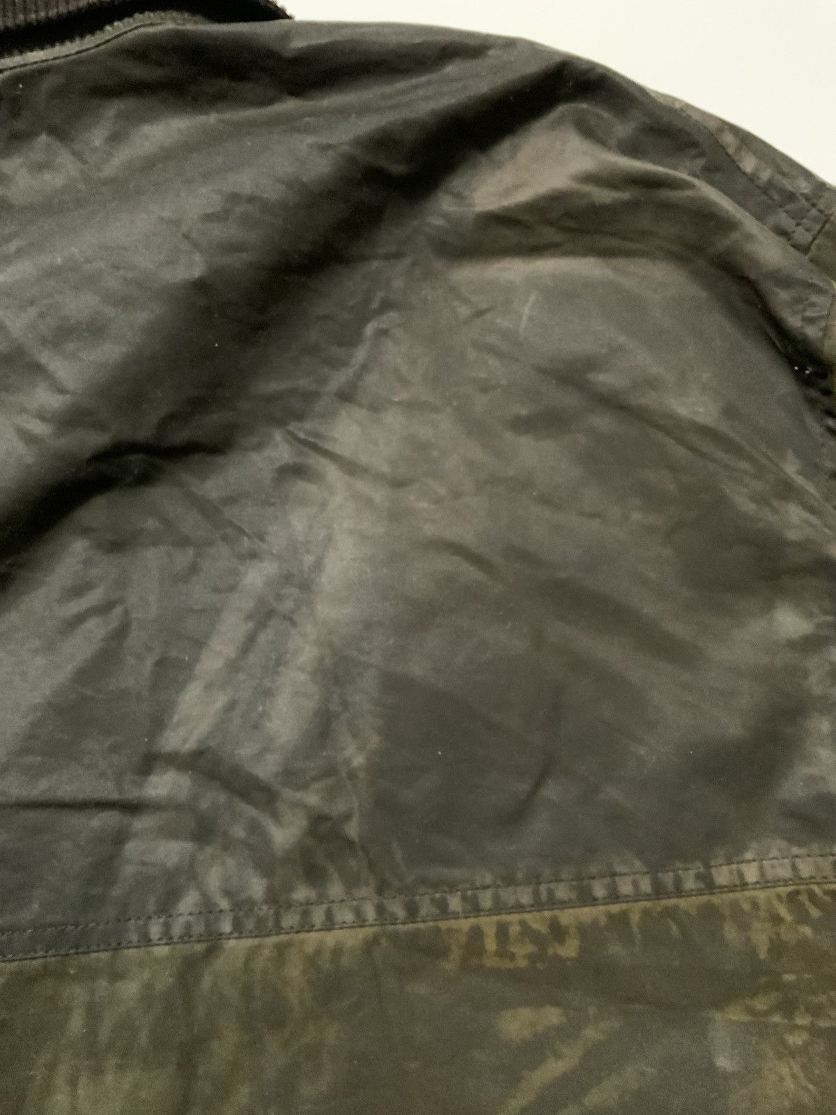 Zara Zara Work Wax Coated Field Corduroy Collar Utility Jacket Size US XL / EU 56 / 4 - 15 Thumbnail