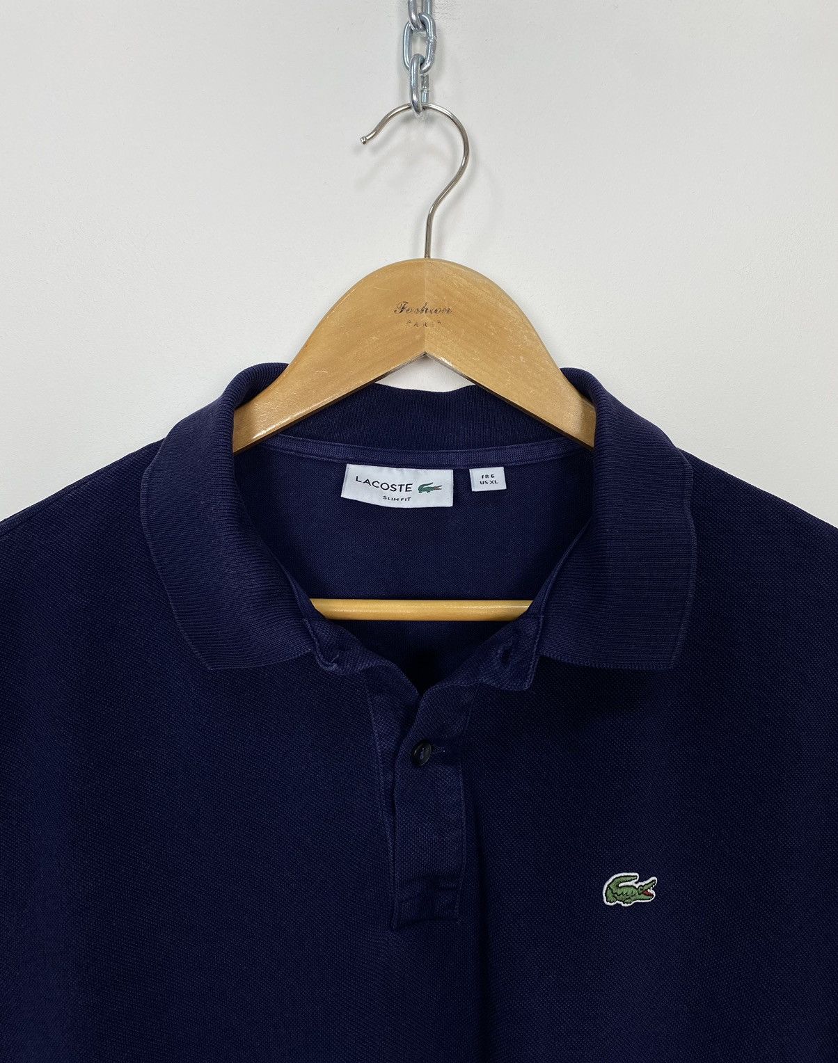 Lacoste Lacoste Polo Shirt Size FR 6 US XL Slim Fit Casual Top Blue Size US XL / EU 56 / 4 - 3 Thumbnail