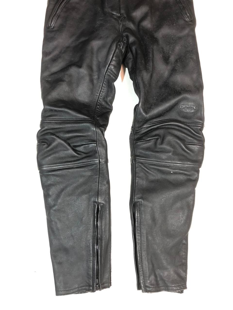 Vintage Dynamic MQP Racing Moto Leather Pants Vintage Size US 28 / EU 44 - 3 Thumbnail