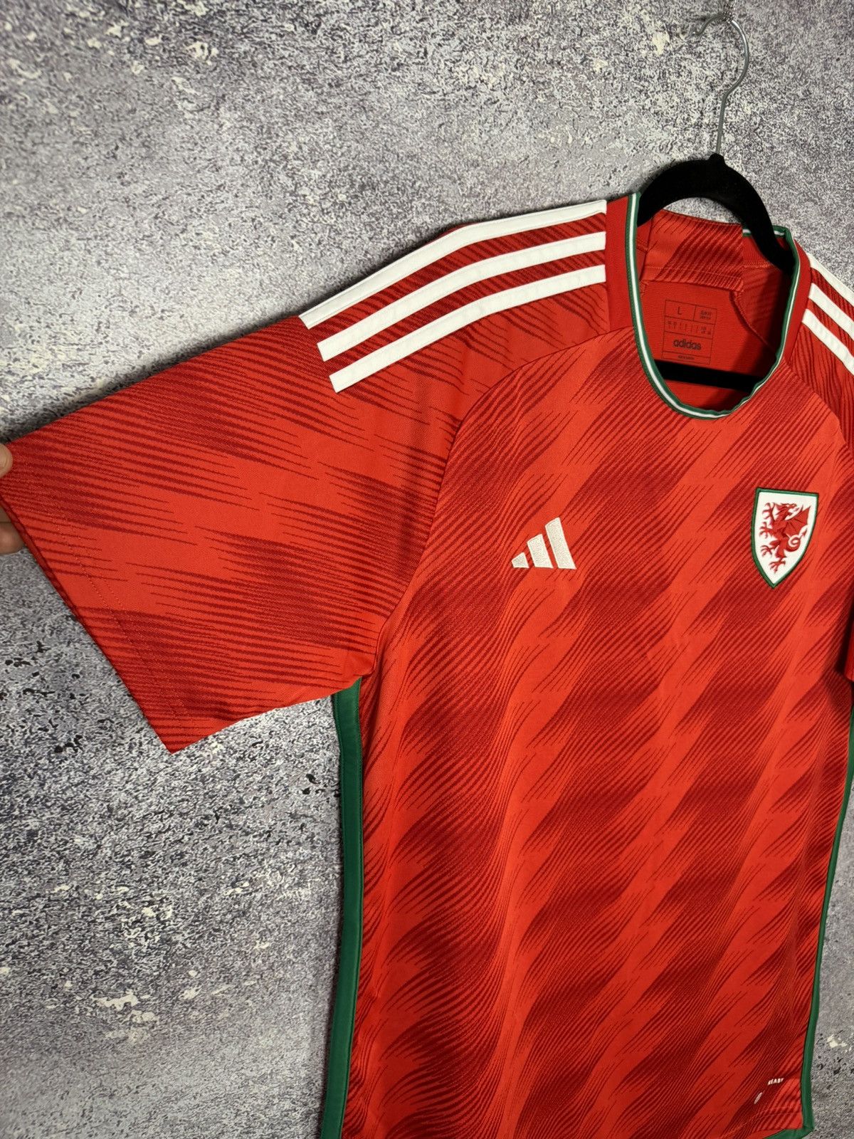 Adidas Wales National Team 2022 Adidas Soccer Jersey Large Size US L / EU 52-54 / 3 - 5 Thumbnail