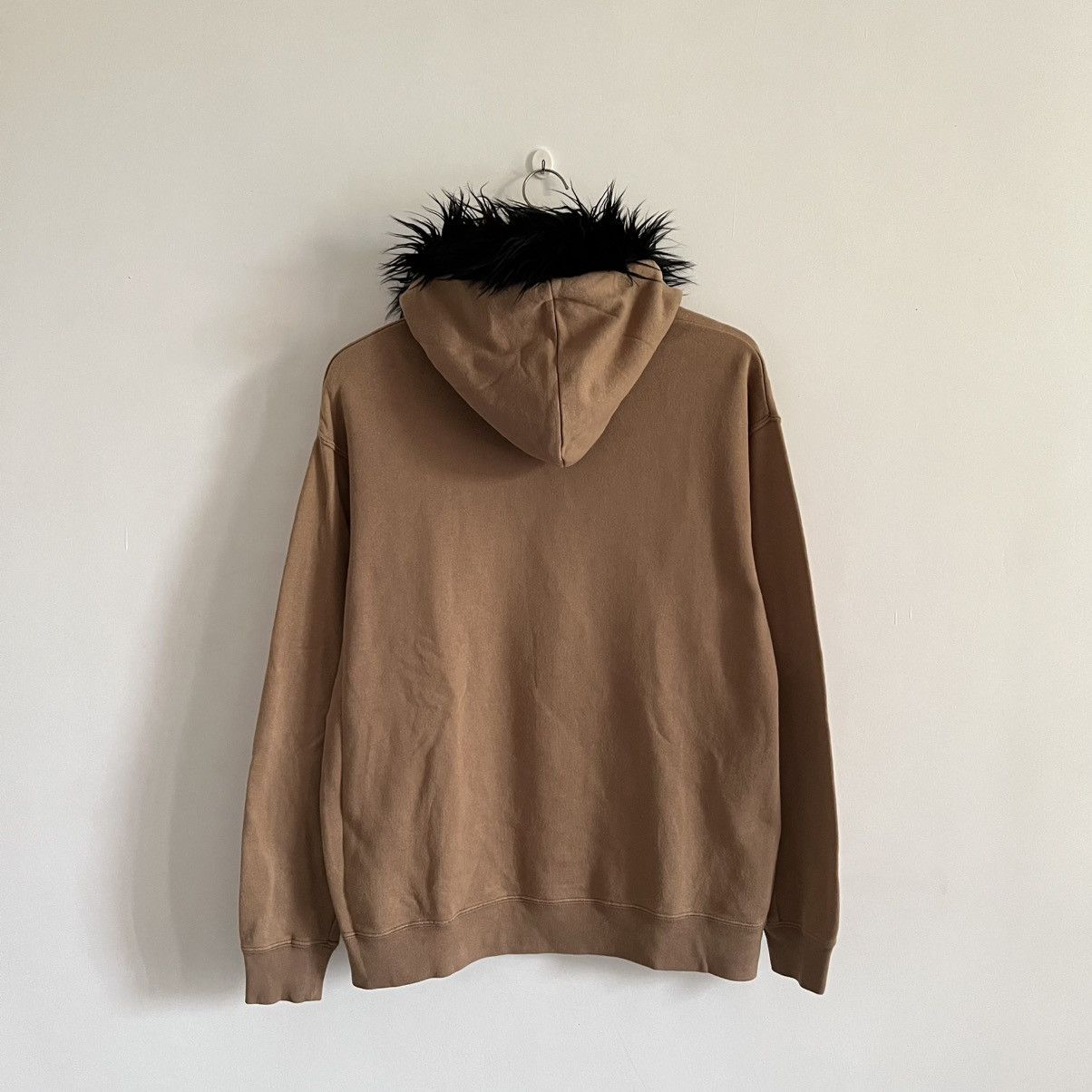 Japanese Brand Coen Japan Poem Faux Fur Hoodie Ifsixwasnine LGB style Size US M / EU 48-50 / 2 - 6 Thumbnail