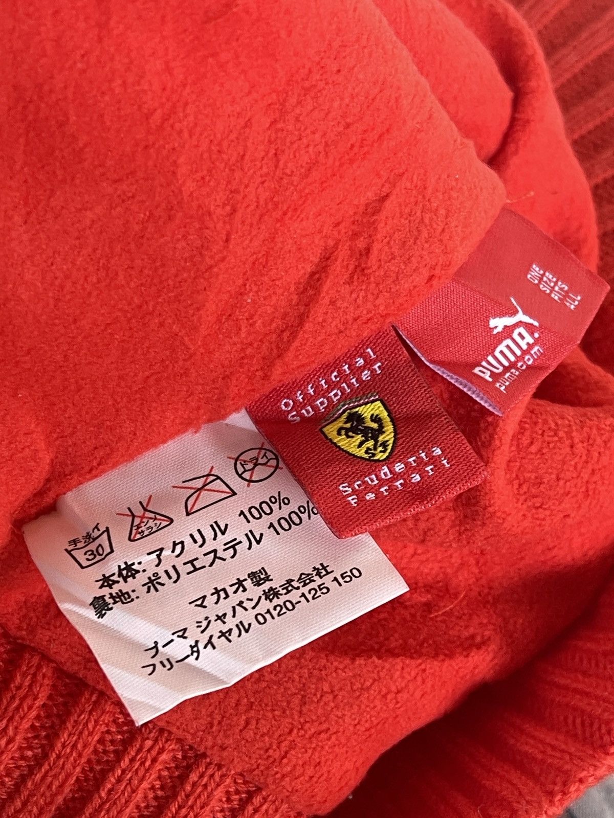 Ferrari × Puma Scuderia Ferrari X Puma Racing Knitted Visor Hats Size ONE SIZE - 7 Thumbnail