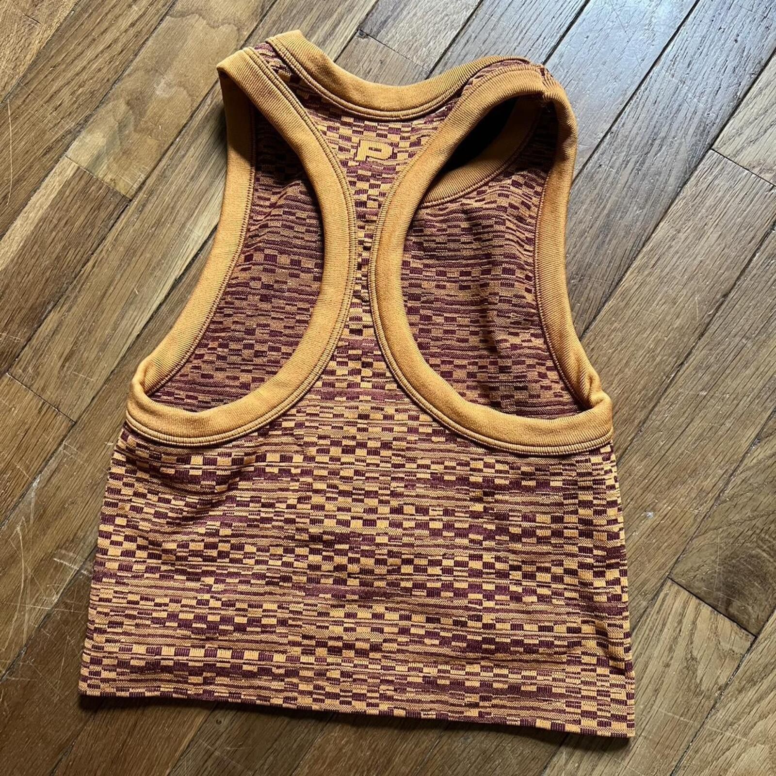 Other orange + burgundy boho workout tank top Size S / US 4 / IT 40 - 3 Thumbnail