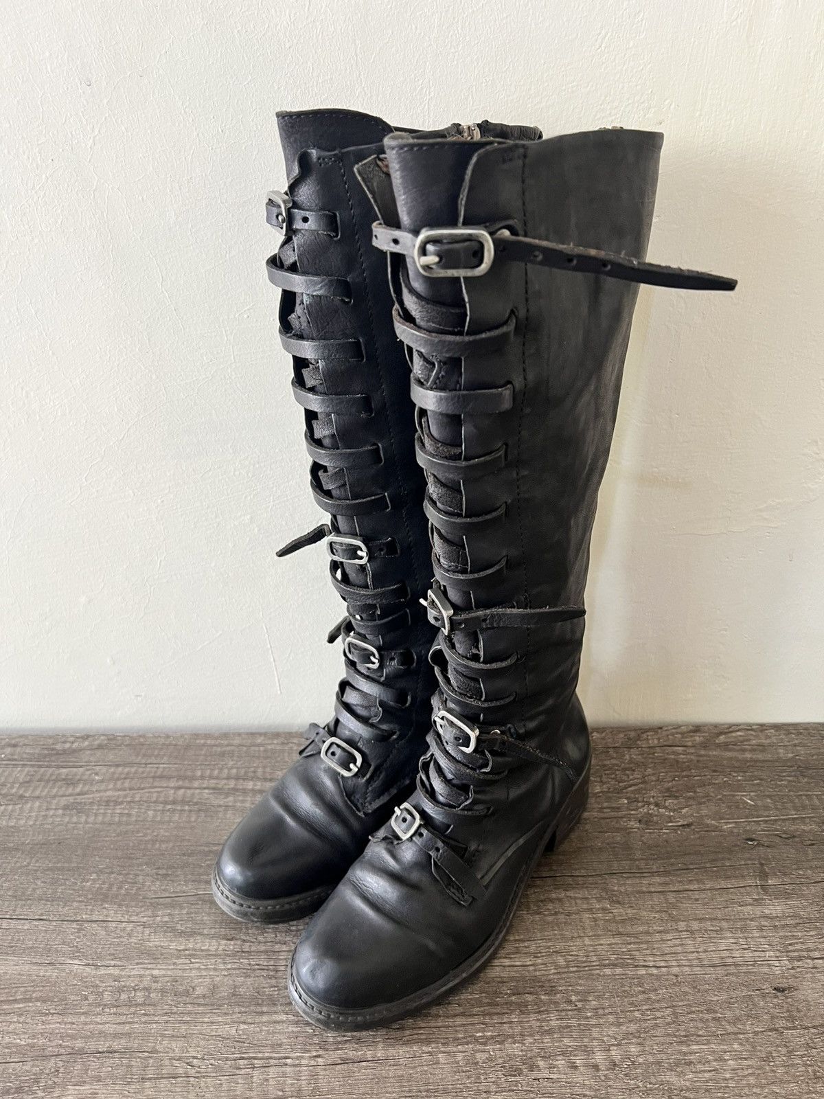Other RARE MULTI BUCKLE KNEE _HIGH BOOTS Size US 8 / IT 38 - 1 Thumbnail