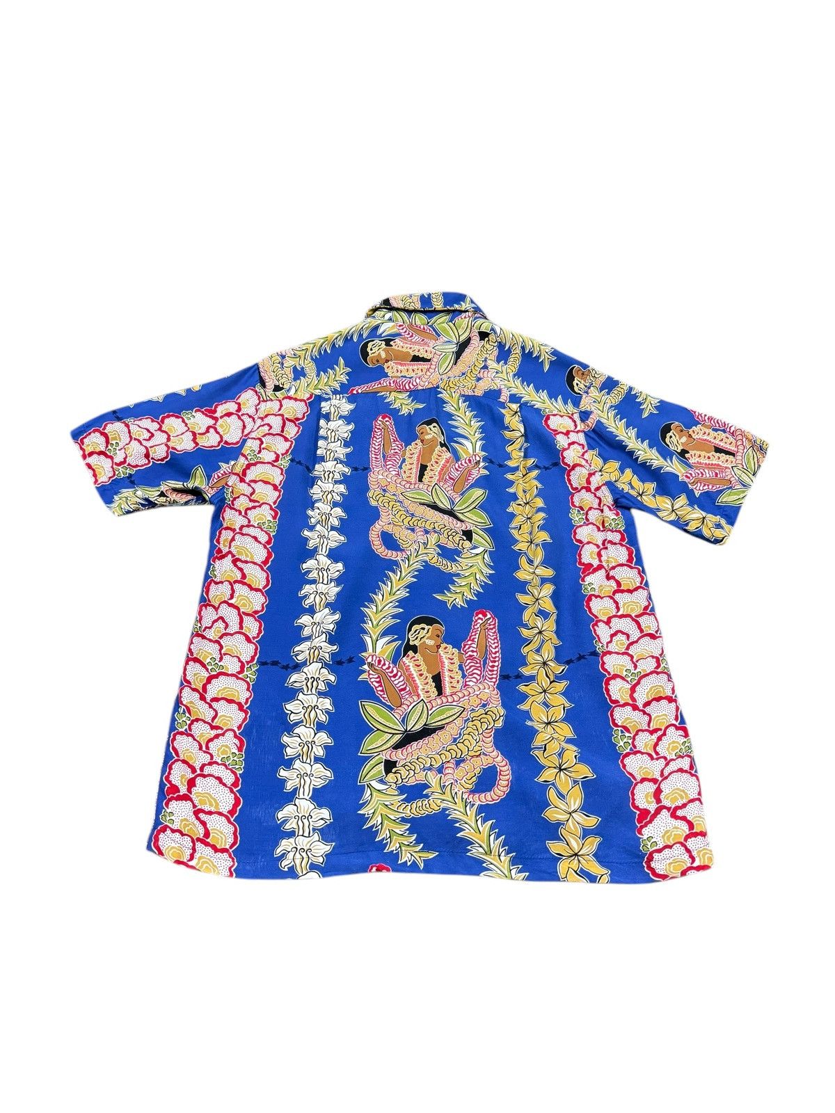 Sun Surf RARE VINTAGE 70s HULA GIRL FLORAL RAYON SHIRT Size US M / EU 48-50 / 2 - 7 Thumbnail