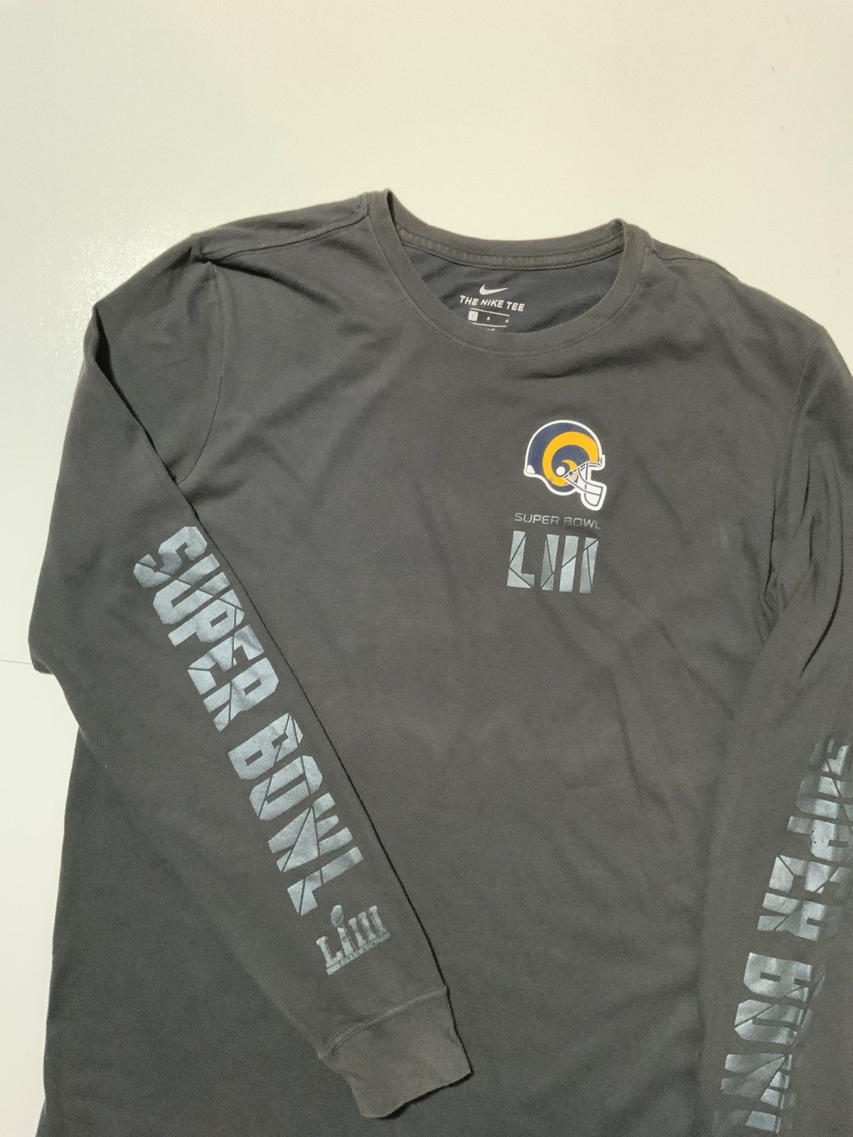 NFL × Nike Nike Los Angeles Rams NFL Football Super Bowl LIII T-Shirt Size US L / EU 52-54 / 3 - 3 Thumbnail