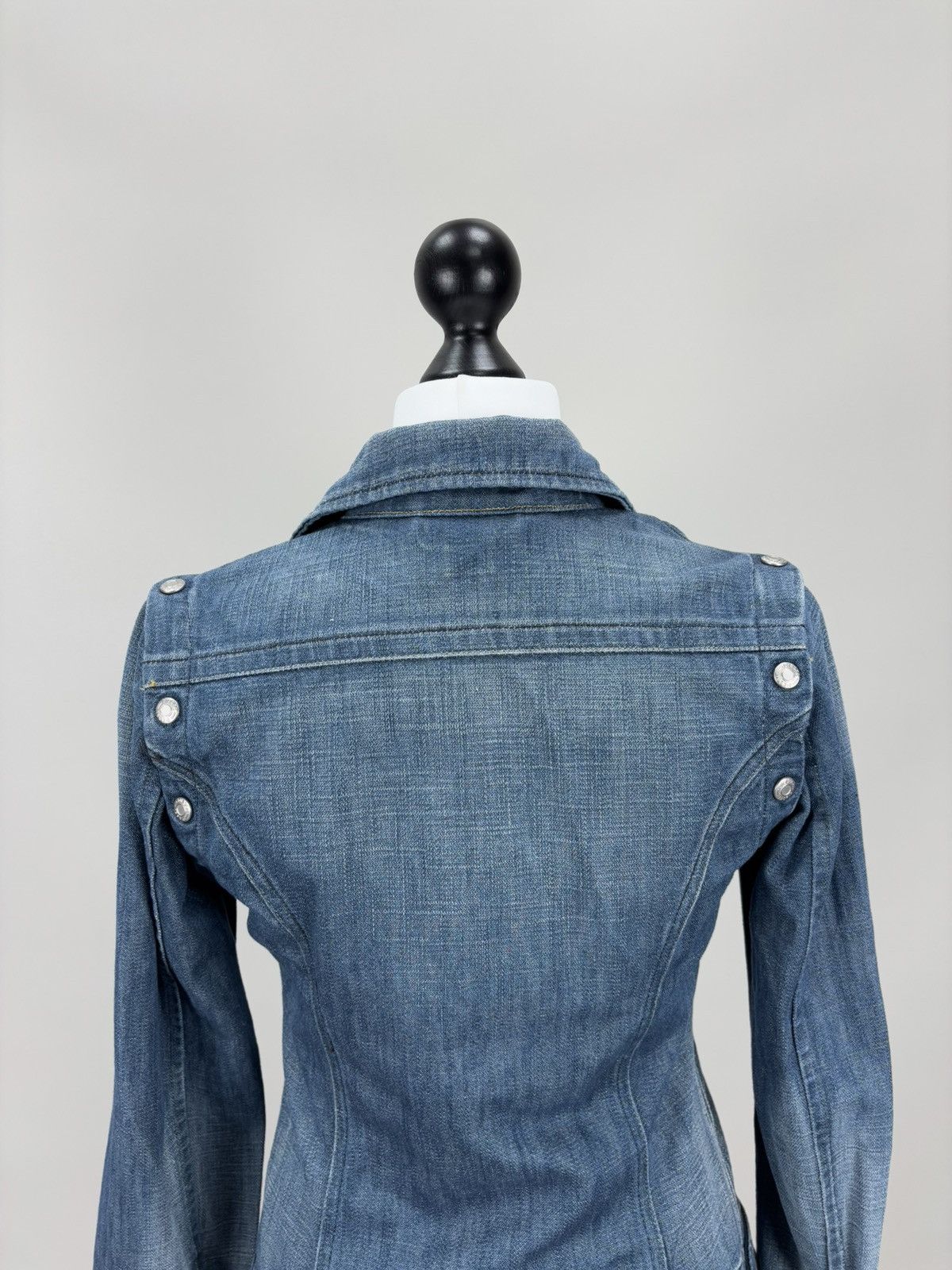 Diesel Womens vintage denim jacket vest 2in1 Diesel Size S Size S / US 4 / IT 40 - 9 Thumbnail
