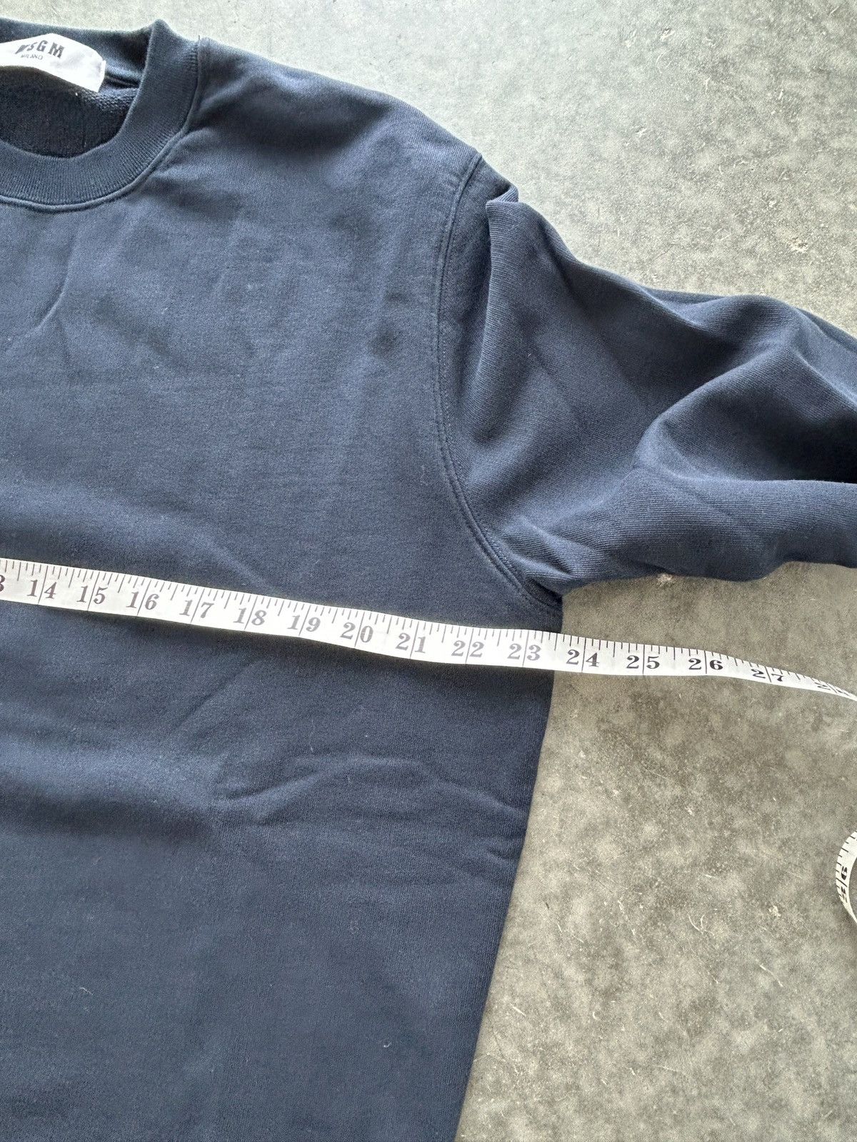 MSGM MSGM Milano Terry Cotton Sweatshirt Size US L / EU 52-54 / 3 - 8 Thumbnail