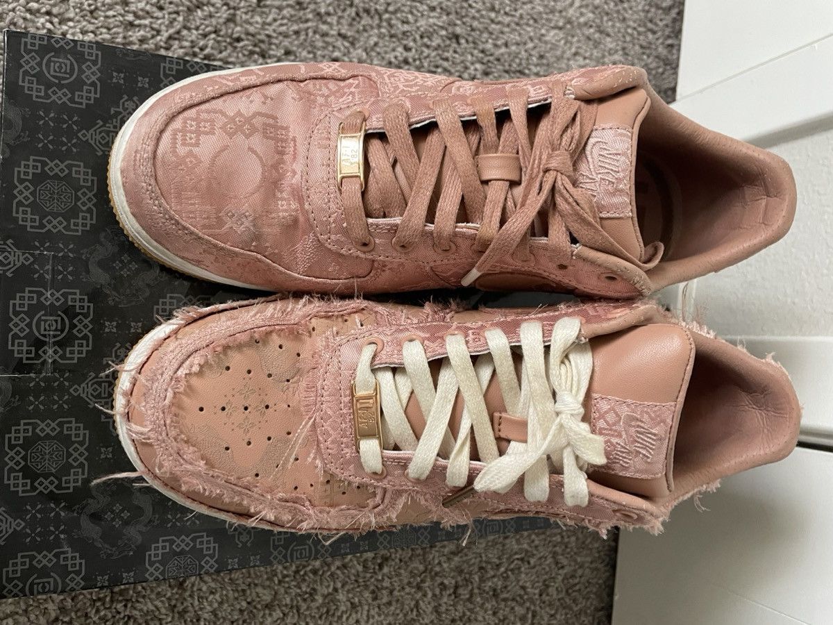 CLOT × Nike Nike x Clot Air Force One “Rose Gold Silk” size 10 Size US 10 / EU 43 - 4 Thumbnail