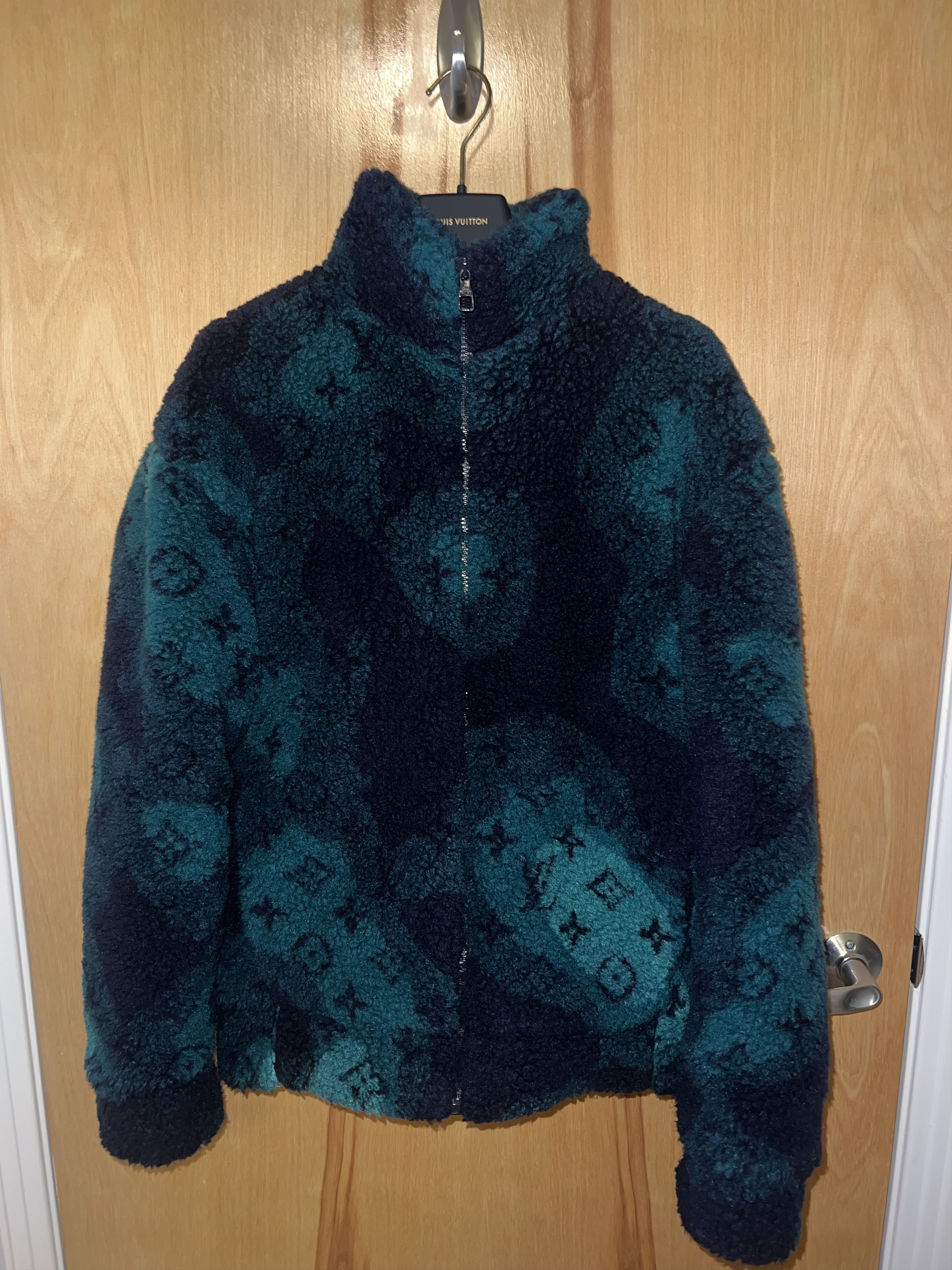 Louis Vuitton Monogram Camo Fleece Jacket Size US S / EU 44-46 / 1 - 1 Thumbnail