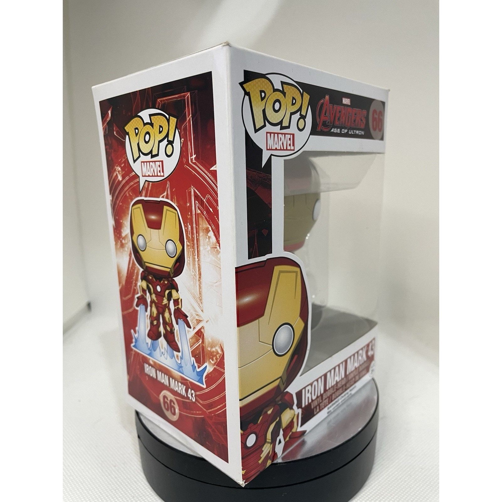 Marvel Comics Funko Pop! Vinyl: Marvel - Iron Man Mark 43 #66 Size ONE SIZE - 8 Thumbnail